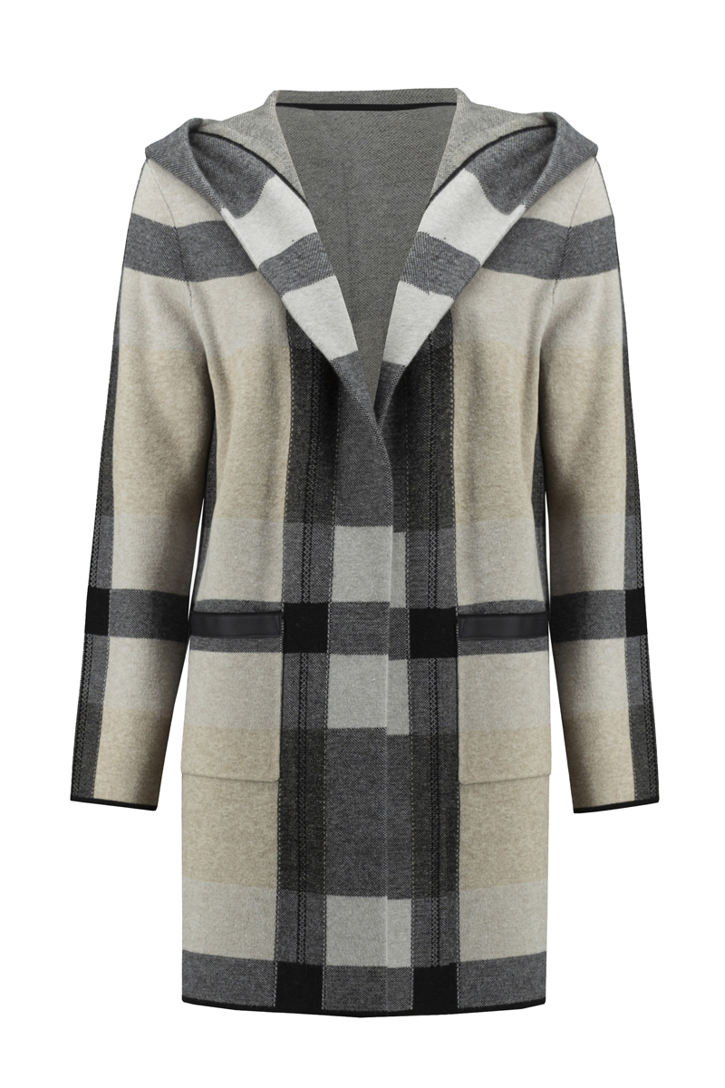 Dames poncho/cape zwart