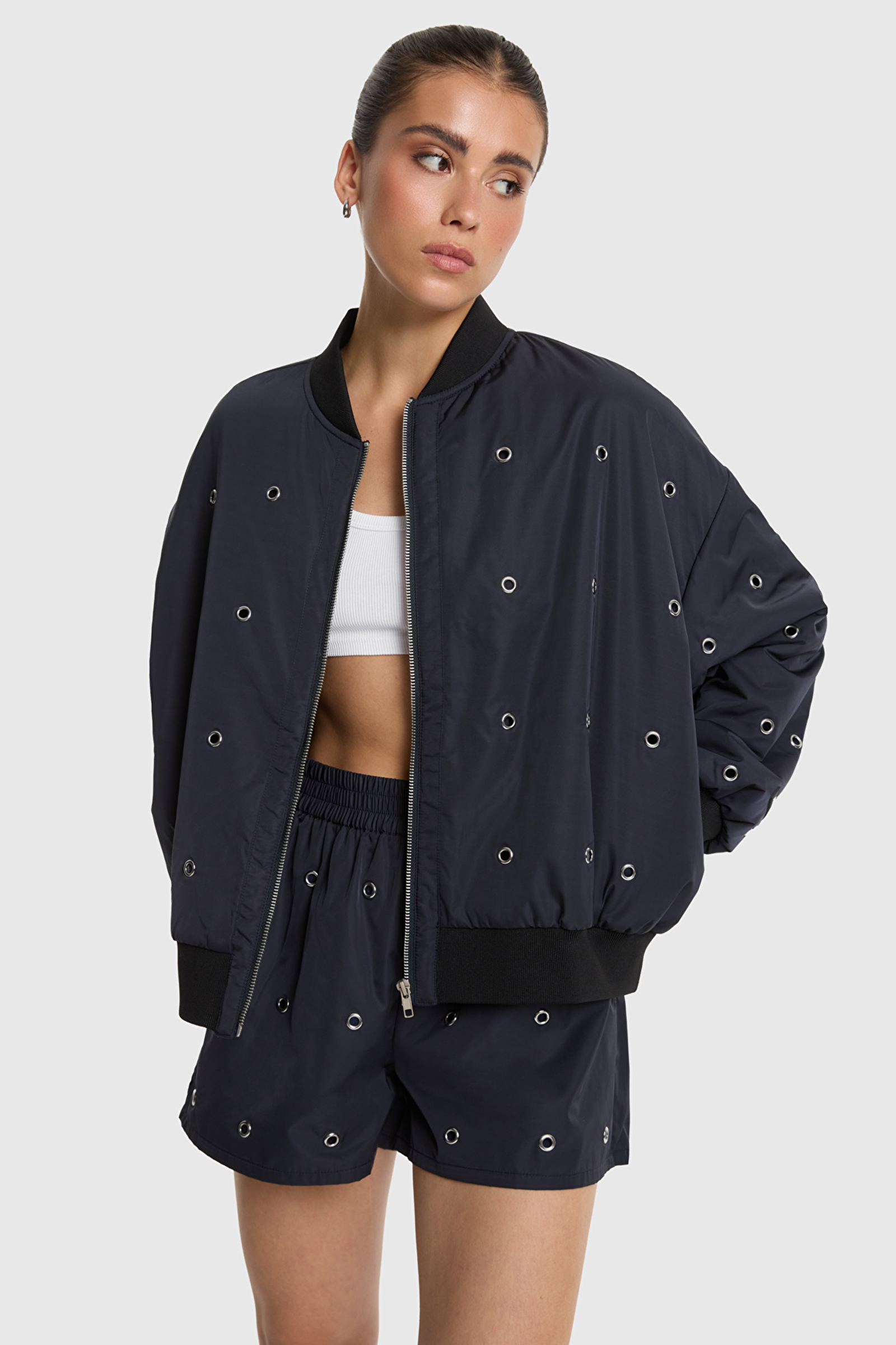 Dames jas blauw