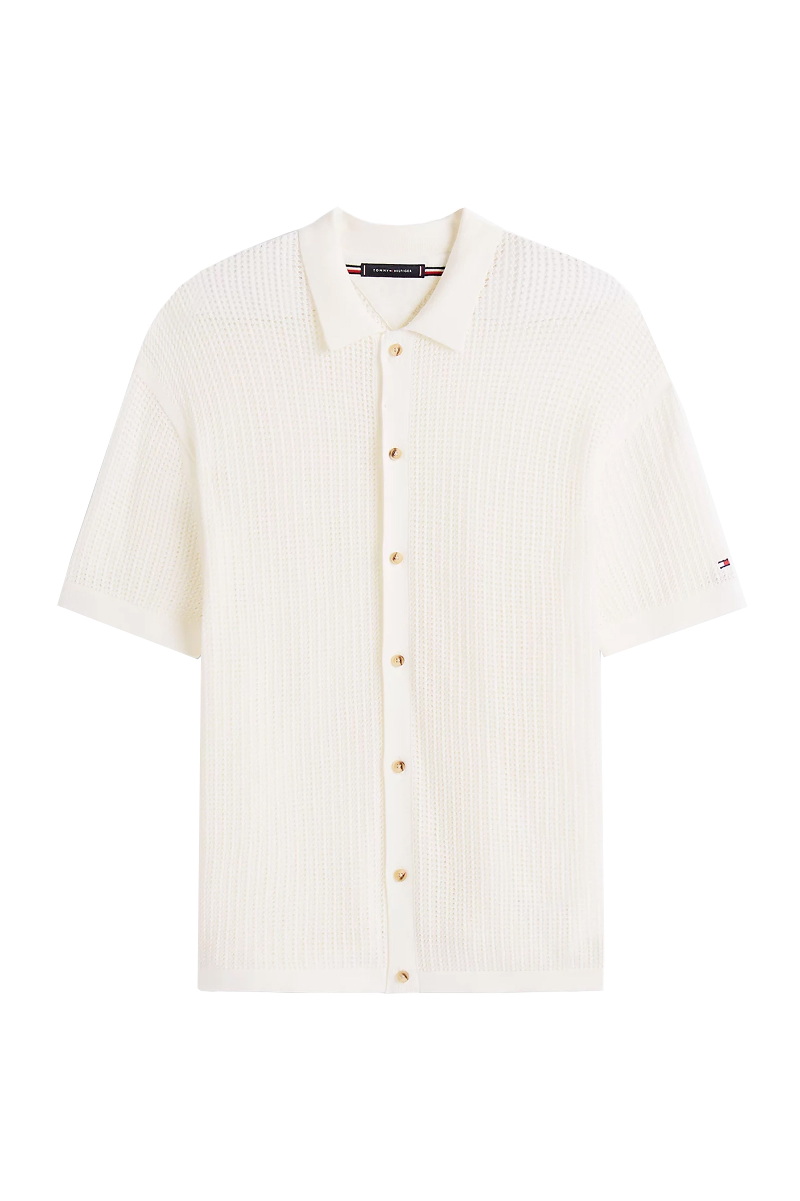 Heren overhemd km casual ecru