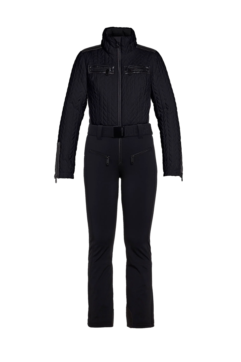Wintersport dames pak zwart