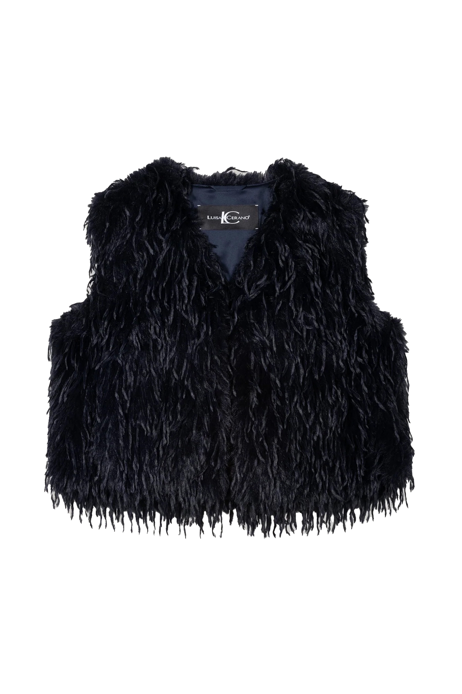 Dames vest bruin