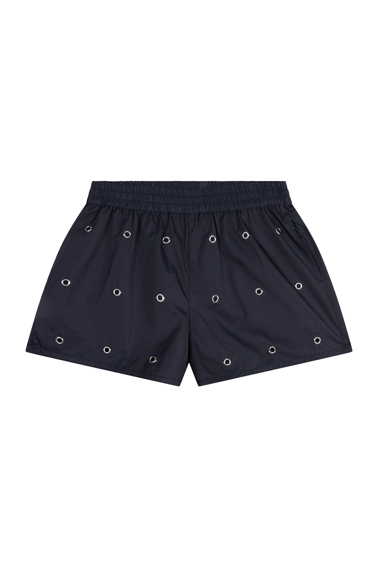 Dames short blauw