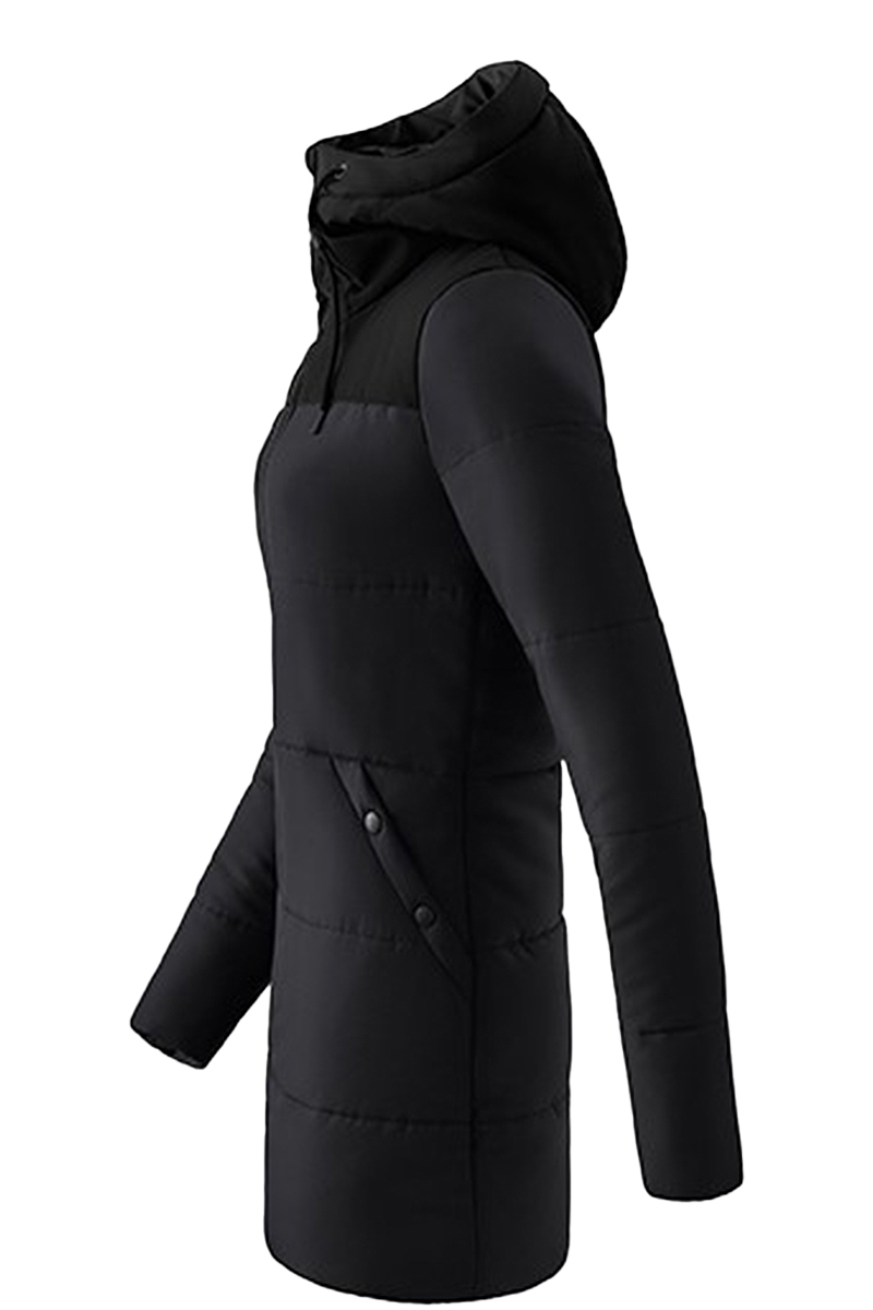 Erima Winter jacket women Zwart-1 3