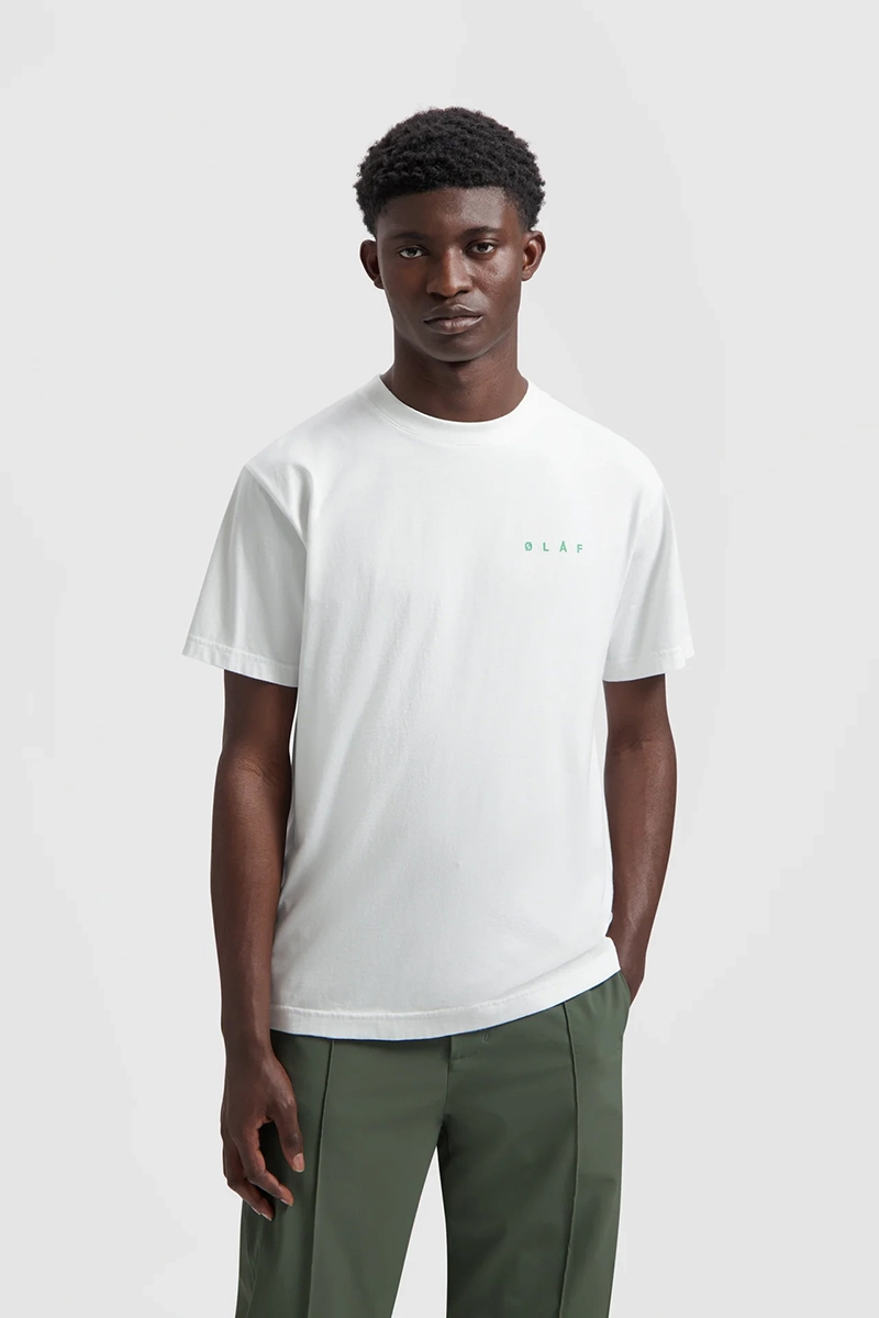 Heren t-shirt kortemouw wit