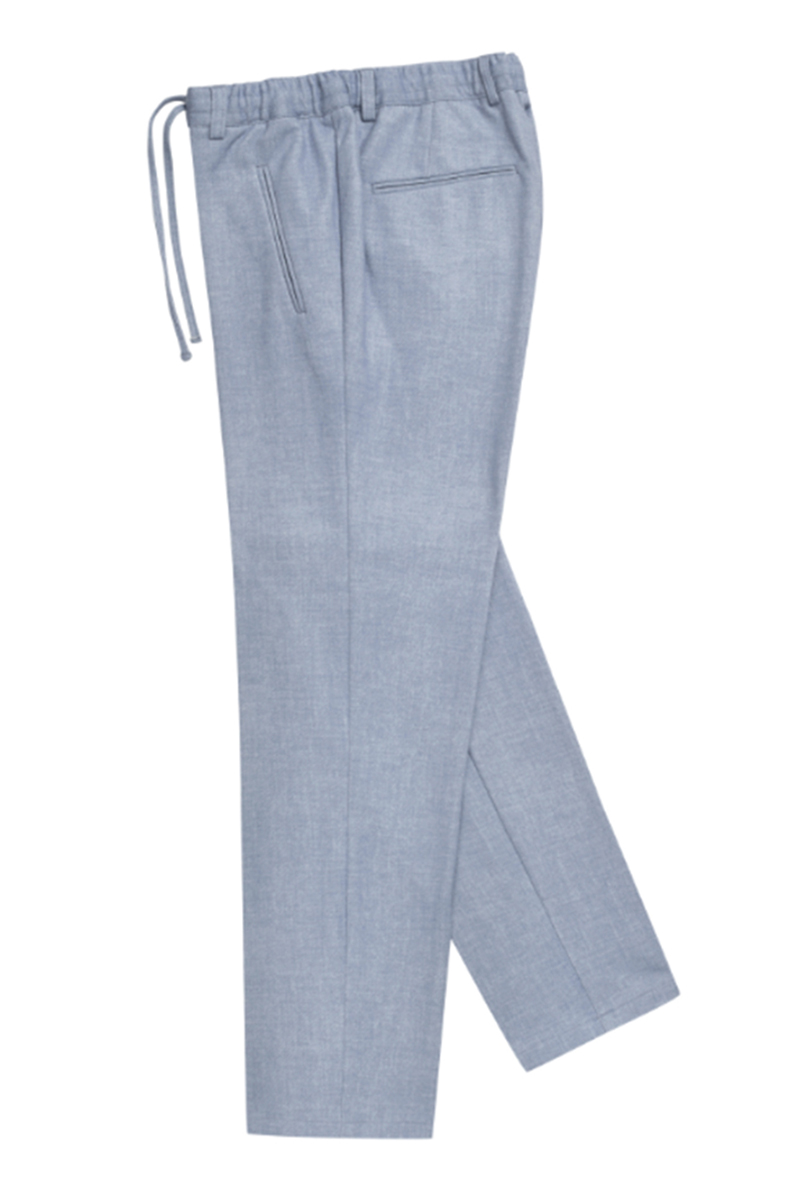 Heren pantalon blauw