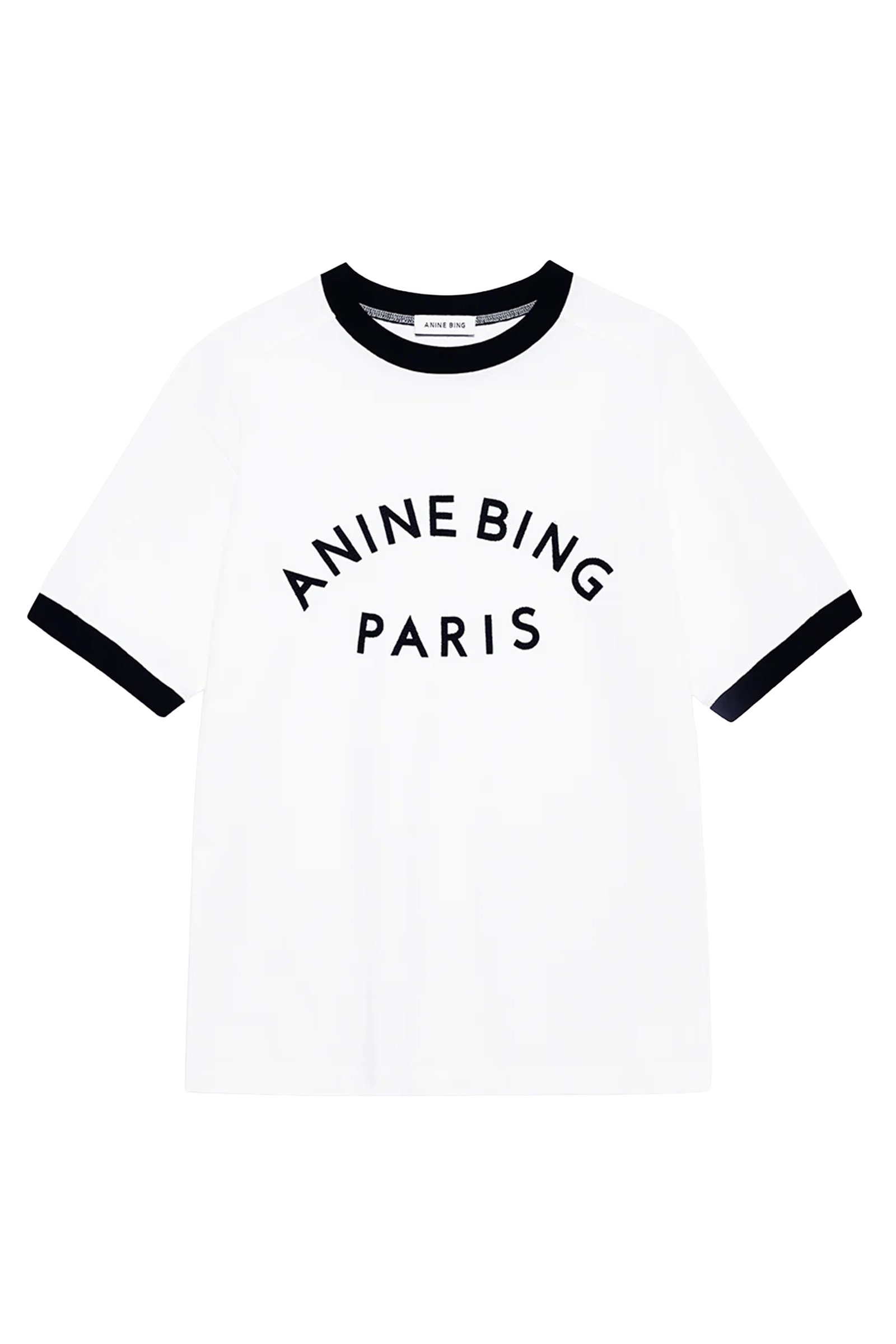 Dames t-shirt korte mouw ecru