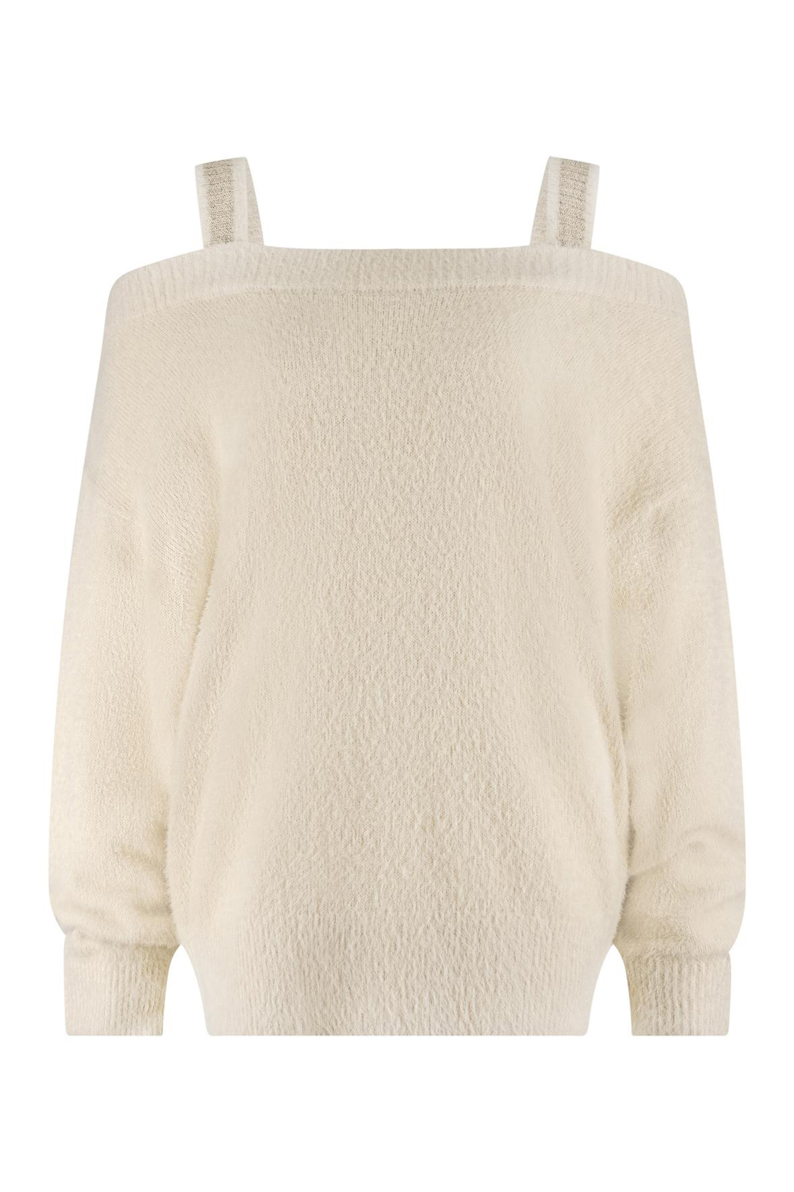 Dames sweater bruin