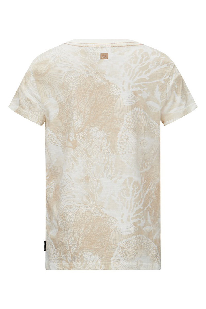 Jongens t-shirt korte mouw bruin