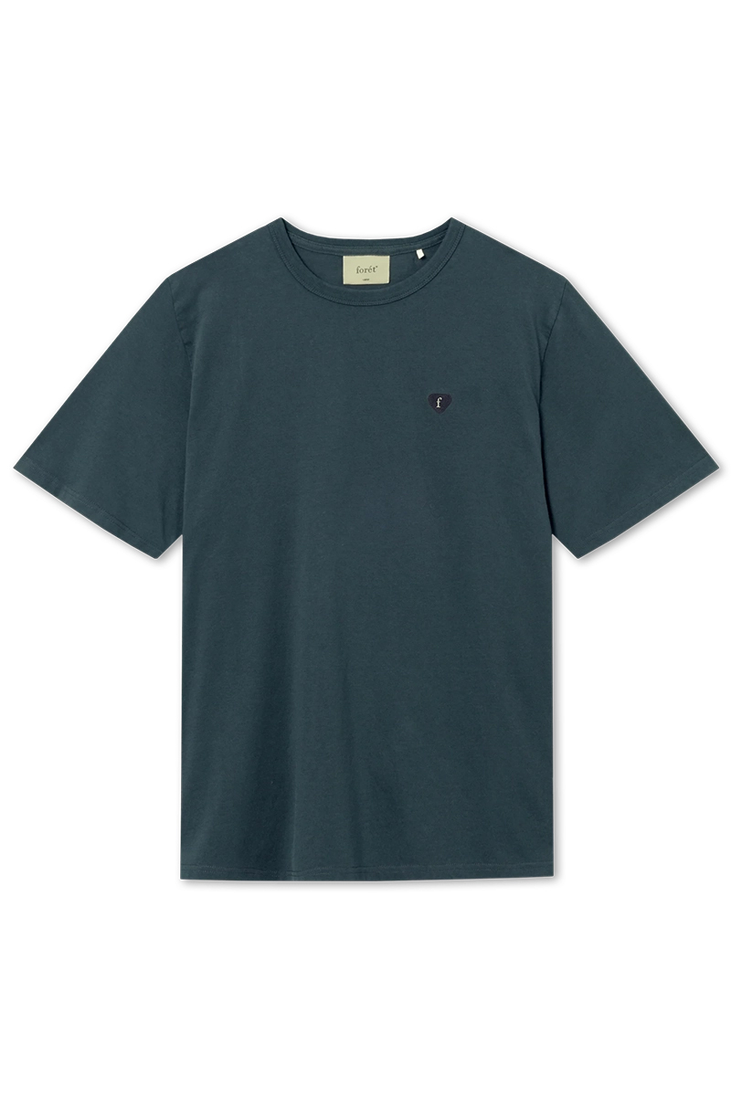 Foret PATCH T-SHIRT Blauw-1 1