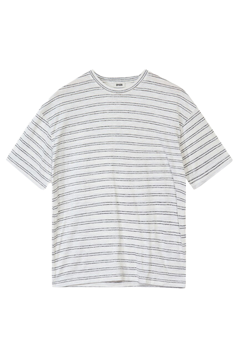 Heren t-shirt kortemouw ecru