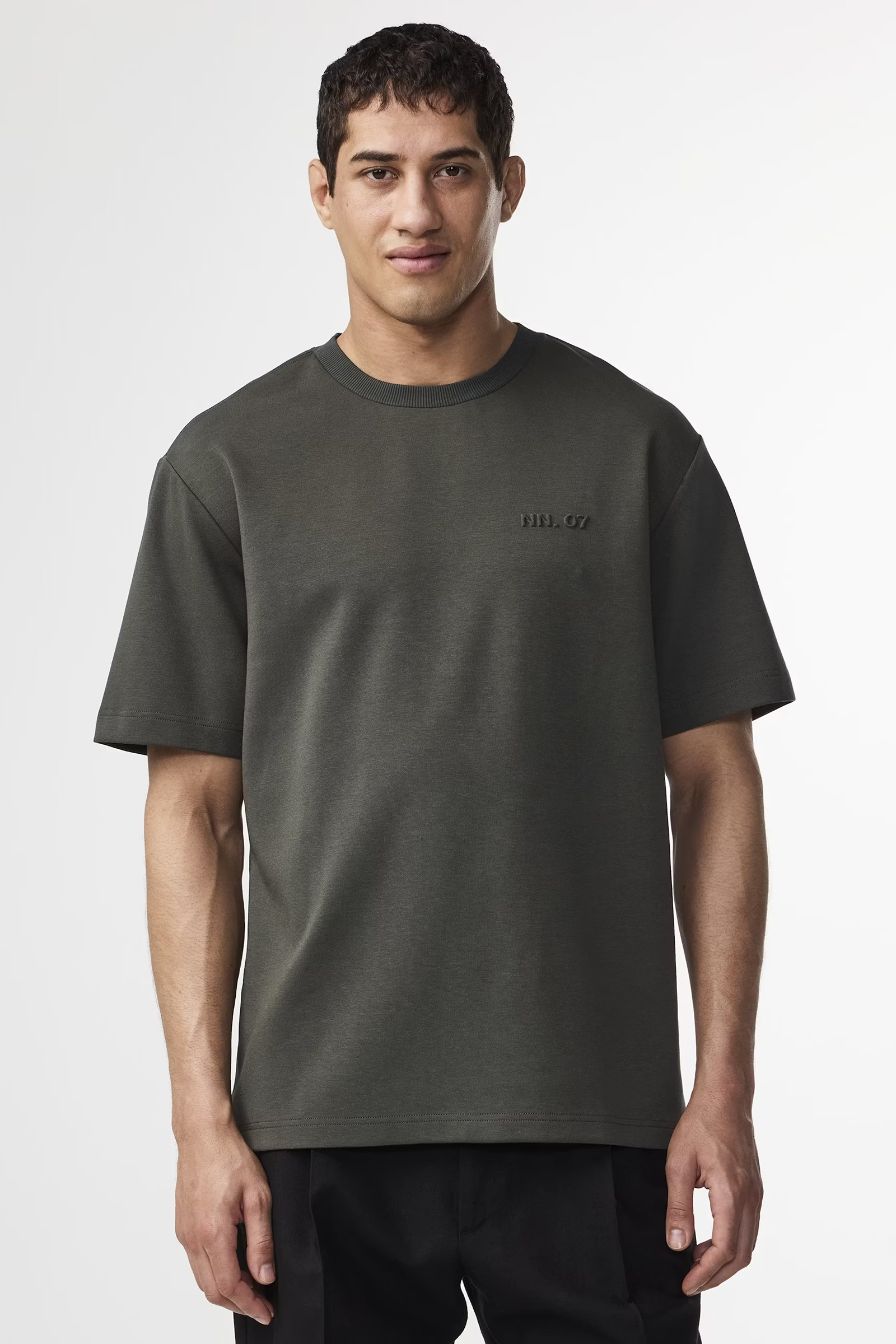 Heren t-shirt kortemouw groen