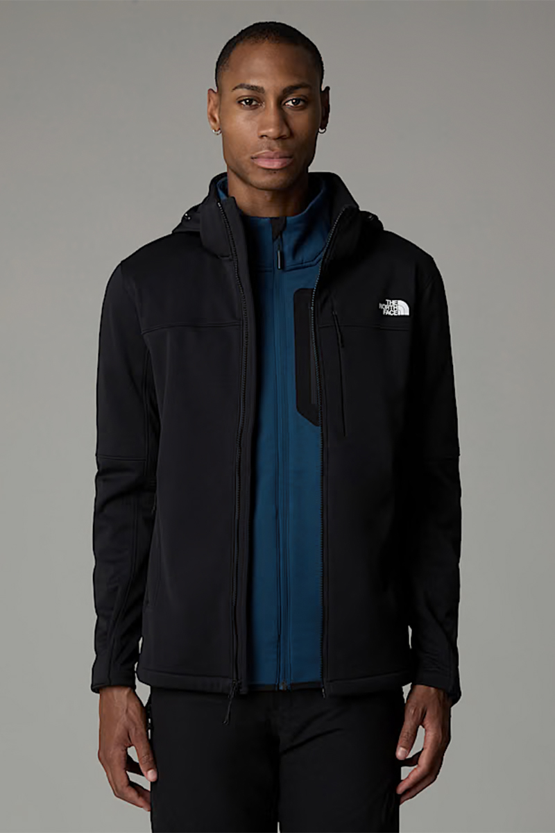 Casual heren softshell casual zwart