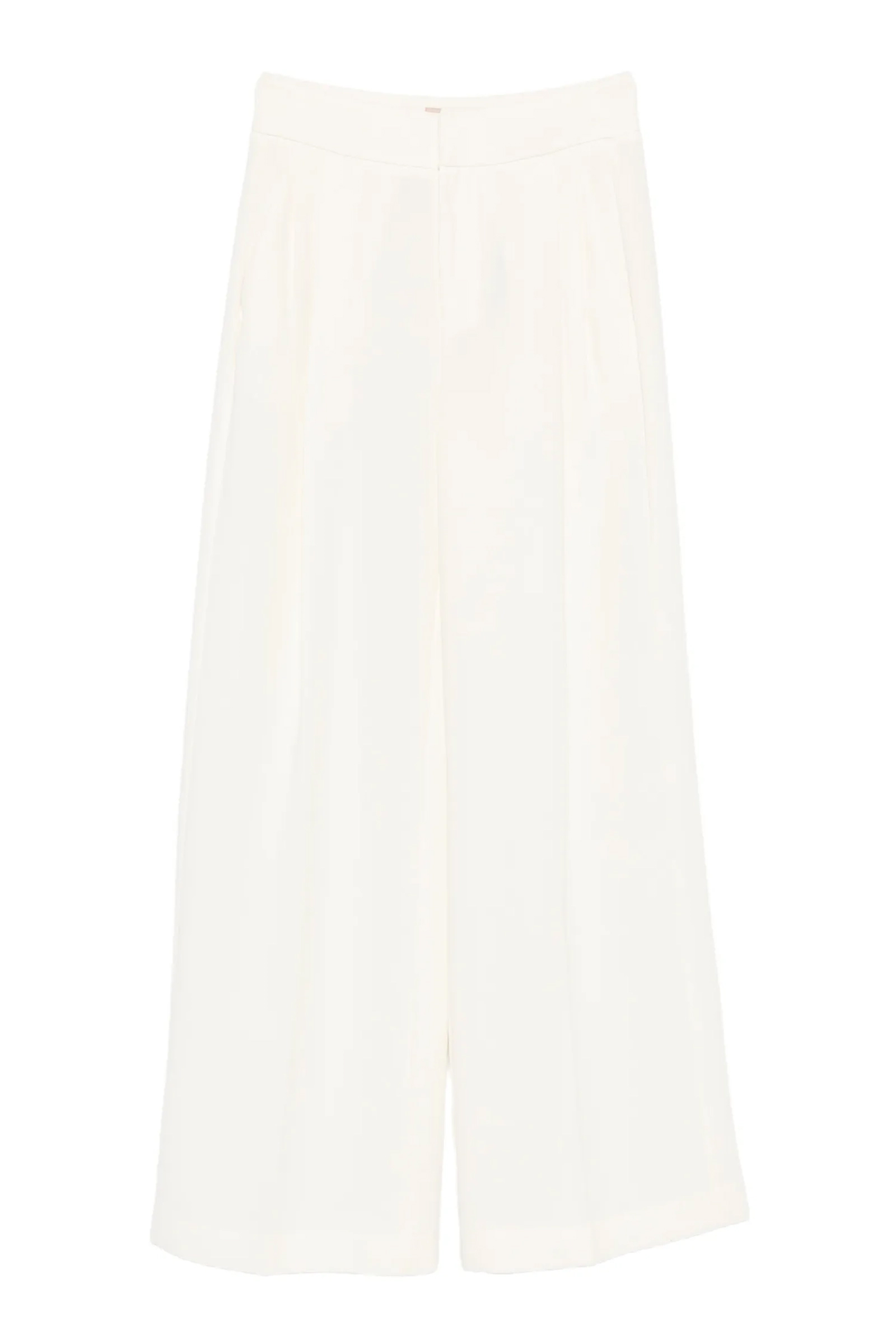 Dames broek ecru
