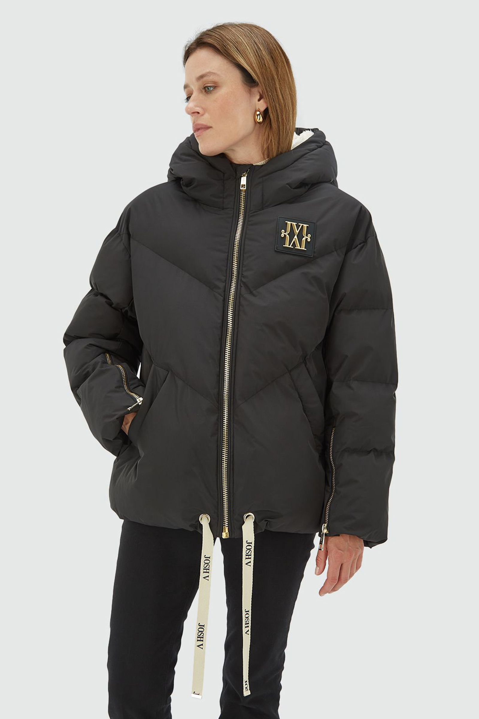 Dames jas zwart