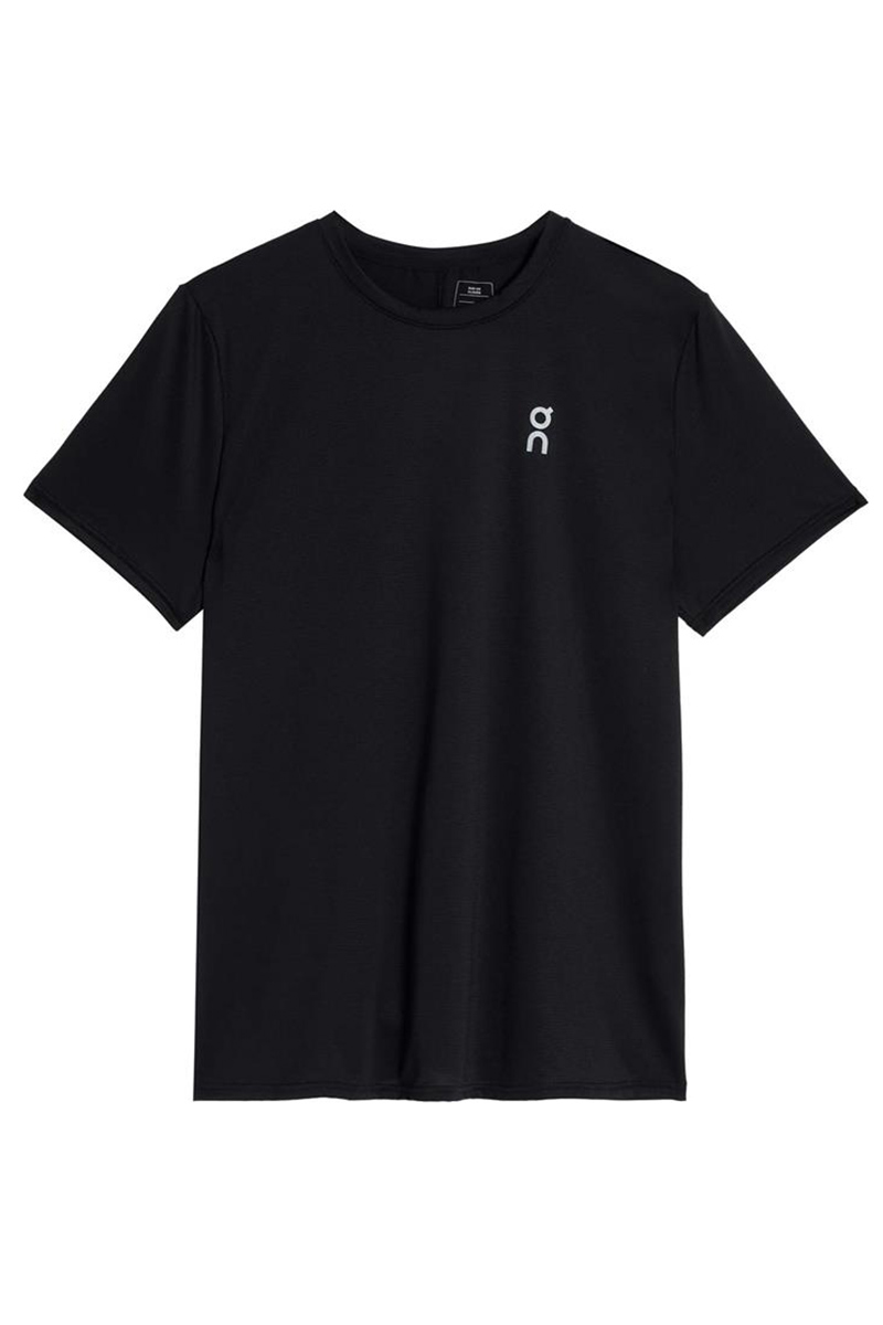 Fitness heren t-shirt km zwart