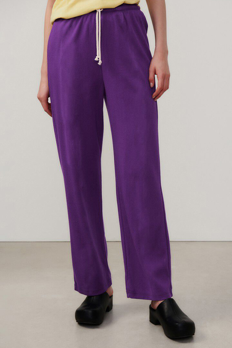 Dames joggingbroek paars