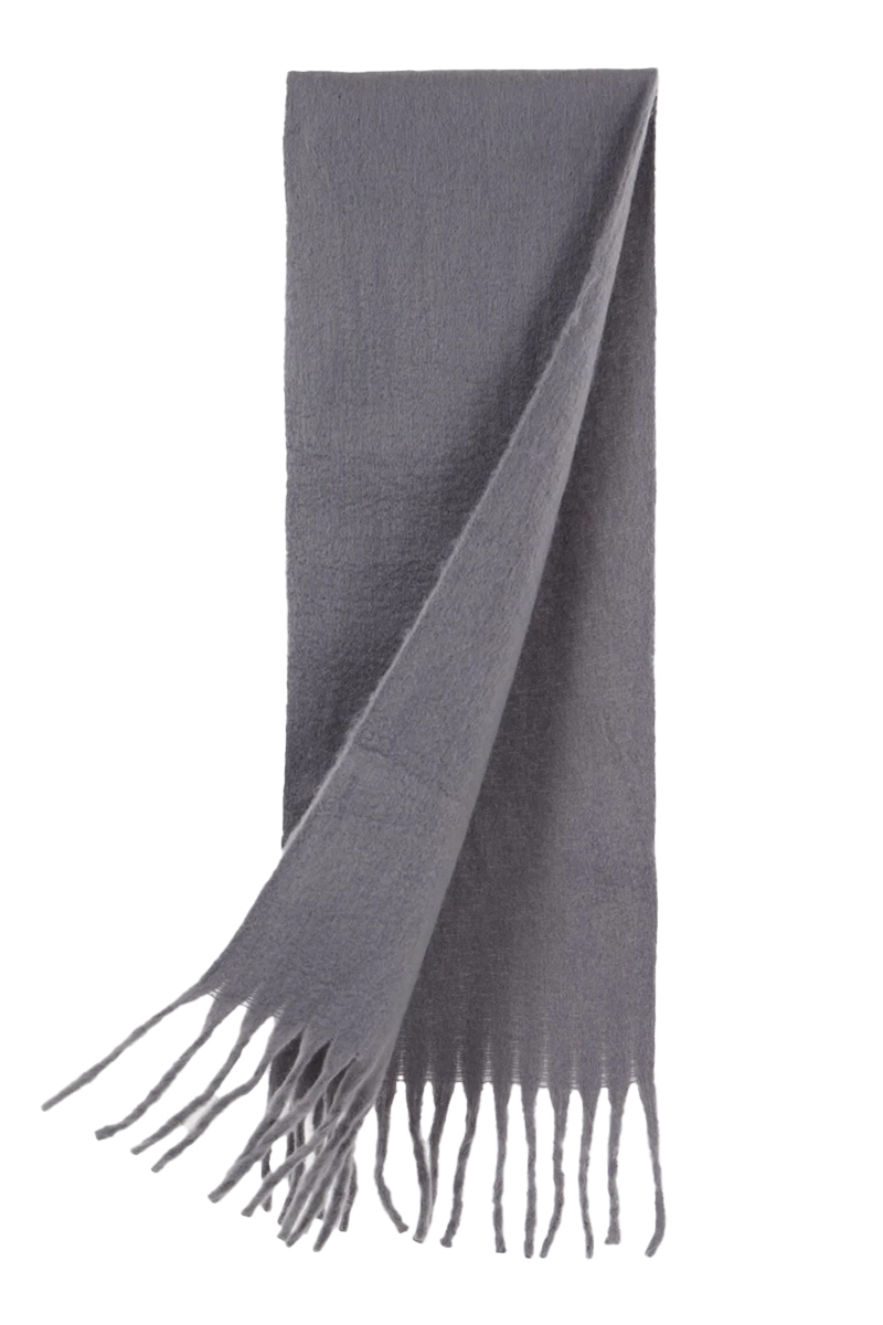 Dames sjaal grijs