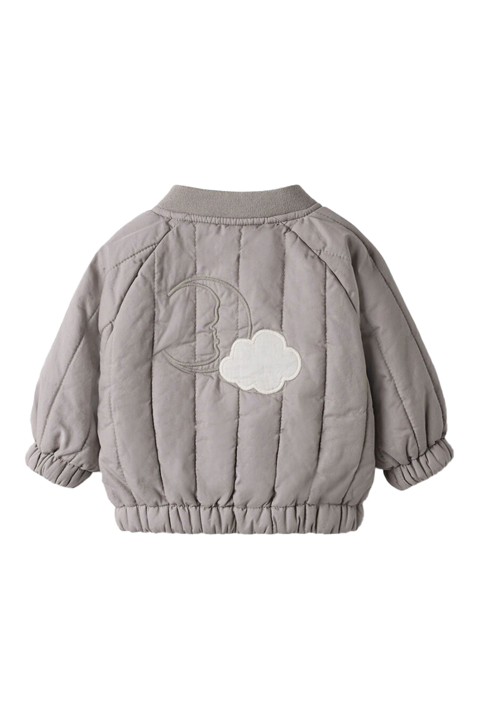 LIL' ATELIER NBNLIO BOMBER JACKET LIL 208741-Mourning Dove 2