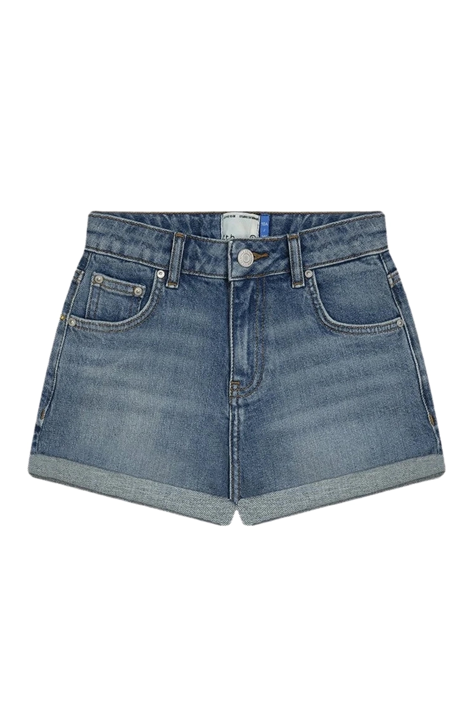 Meisjes short blauw
