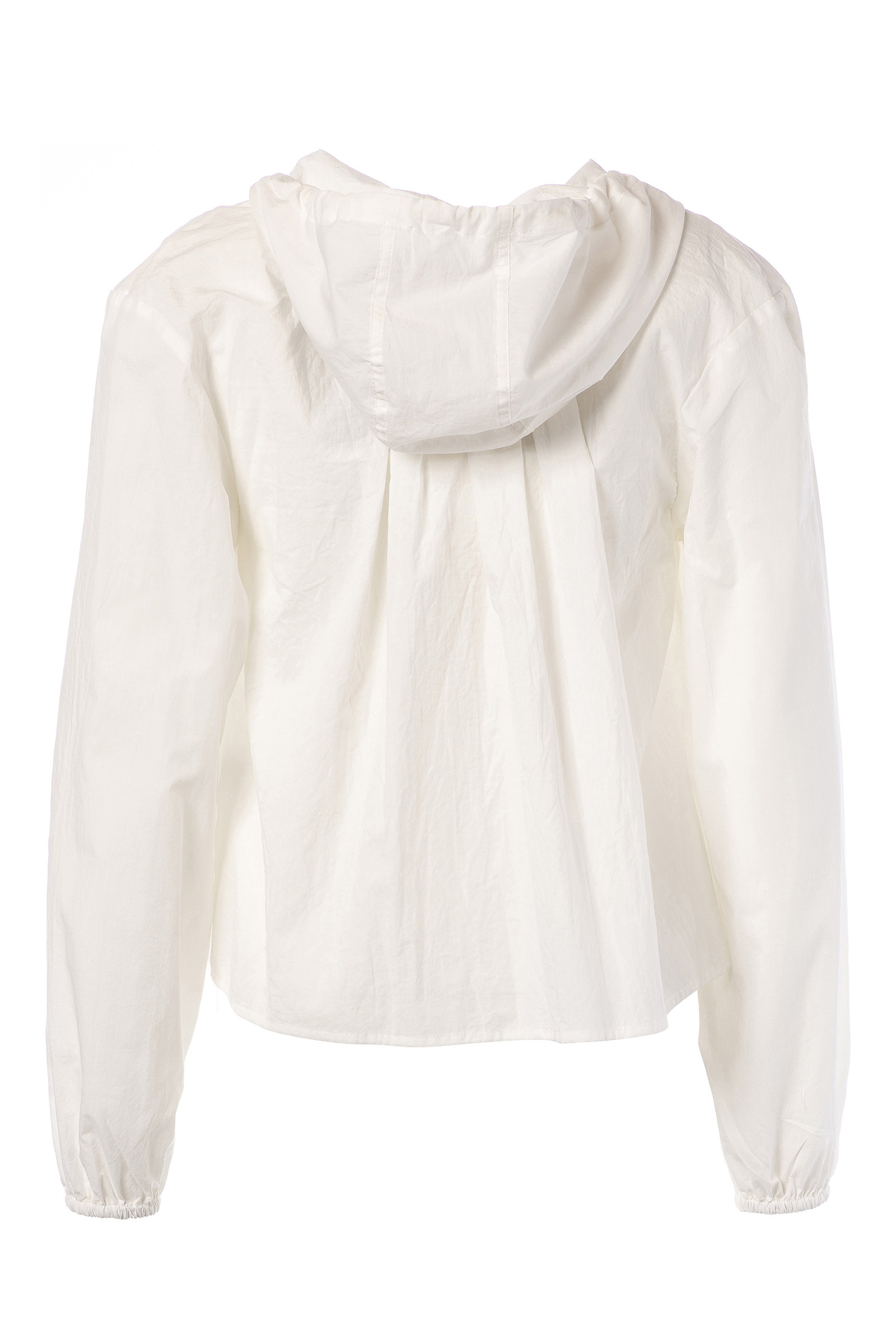 Dames blouse lange mouw wit