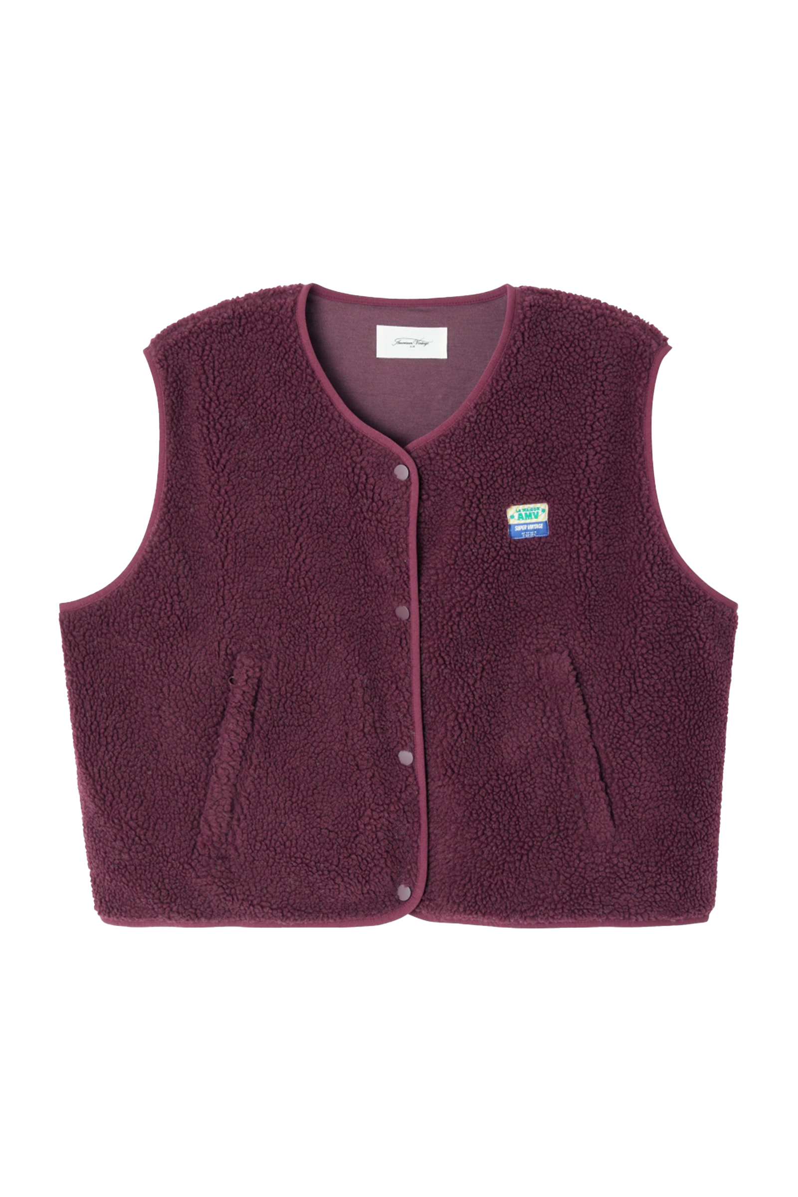 Dames gilet rood