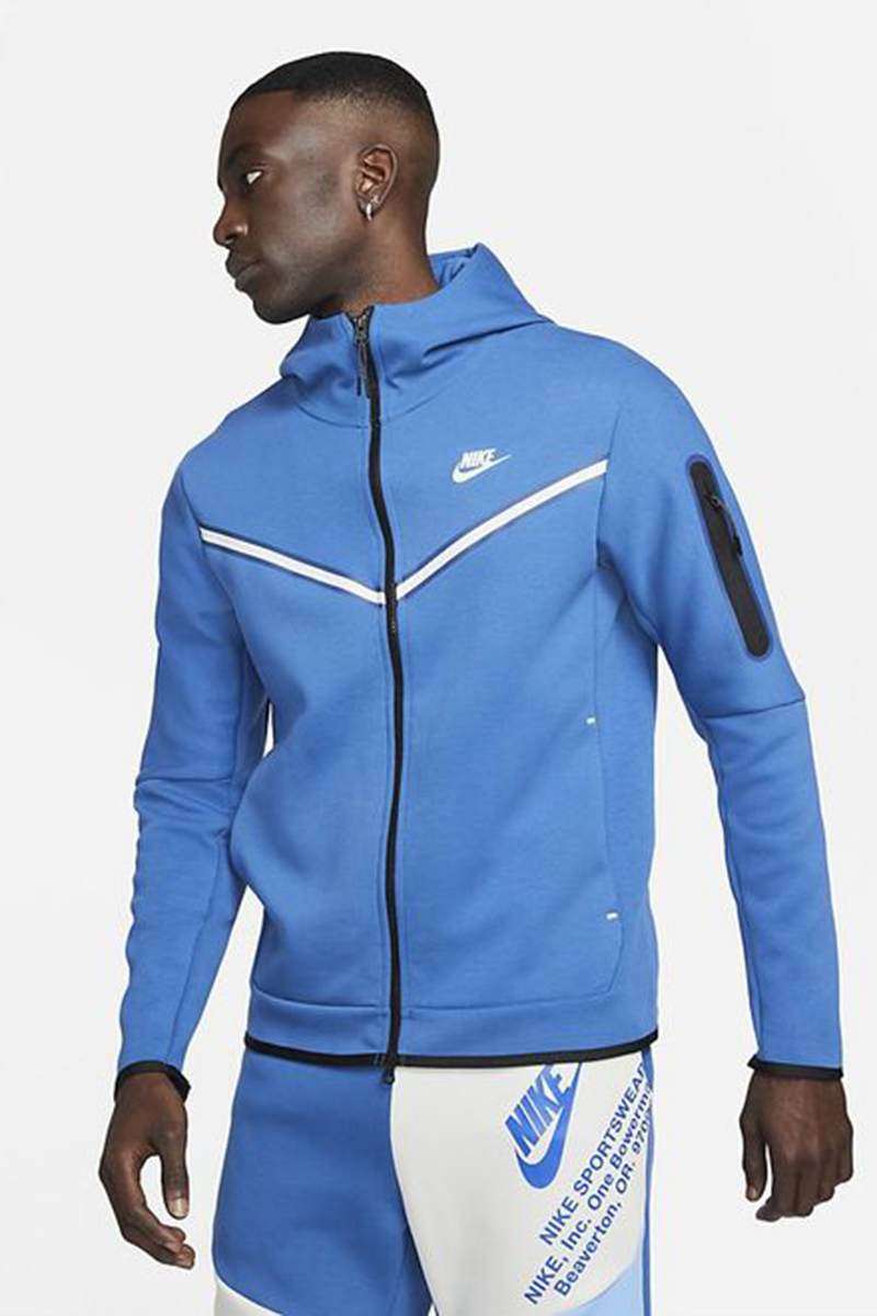 halen dictator Uitbreiding Nike Nike Sportswear Tech Fleece Men's F Blauw-1 Voorwinden