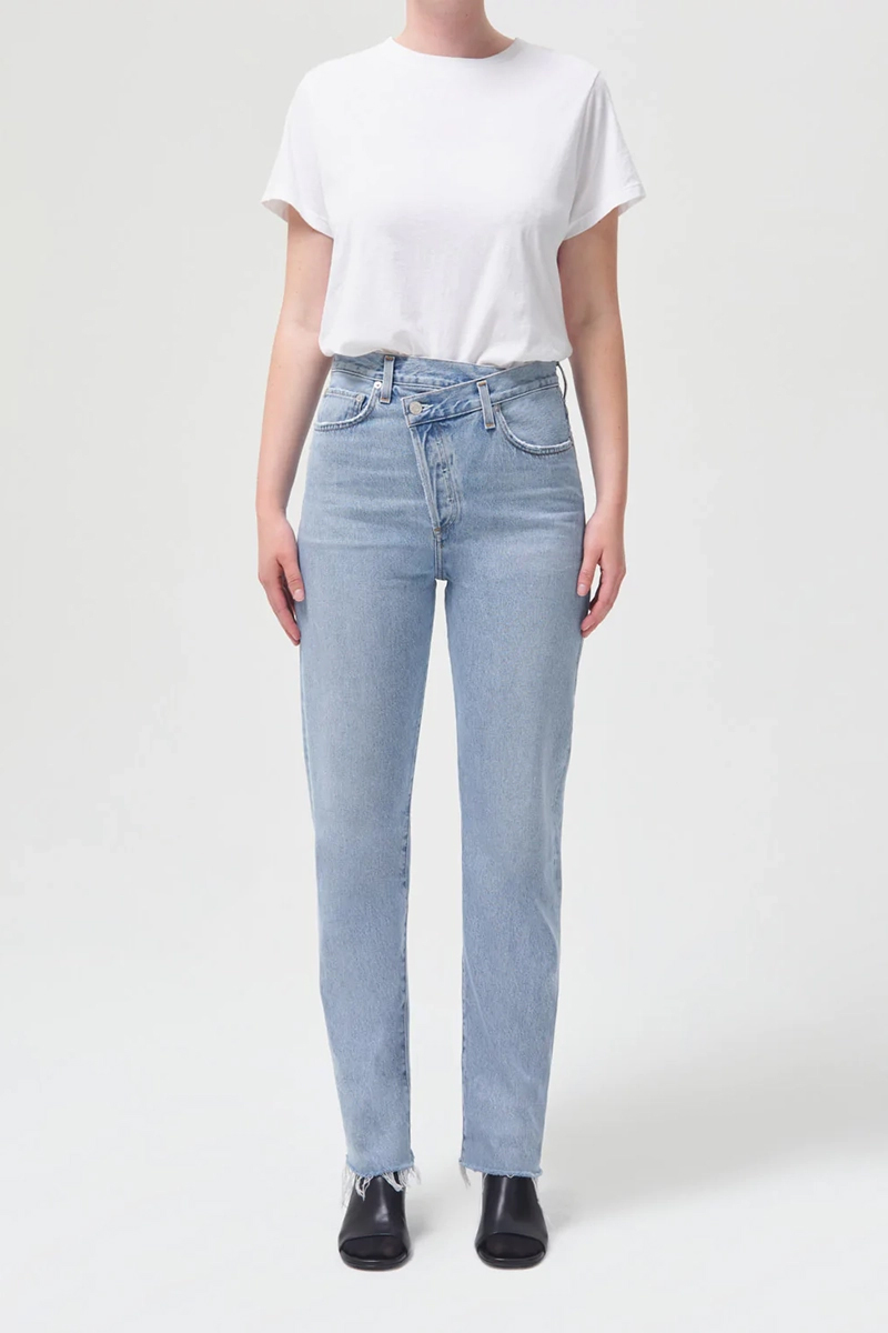 Dames jeans blauw