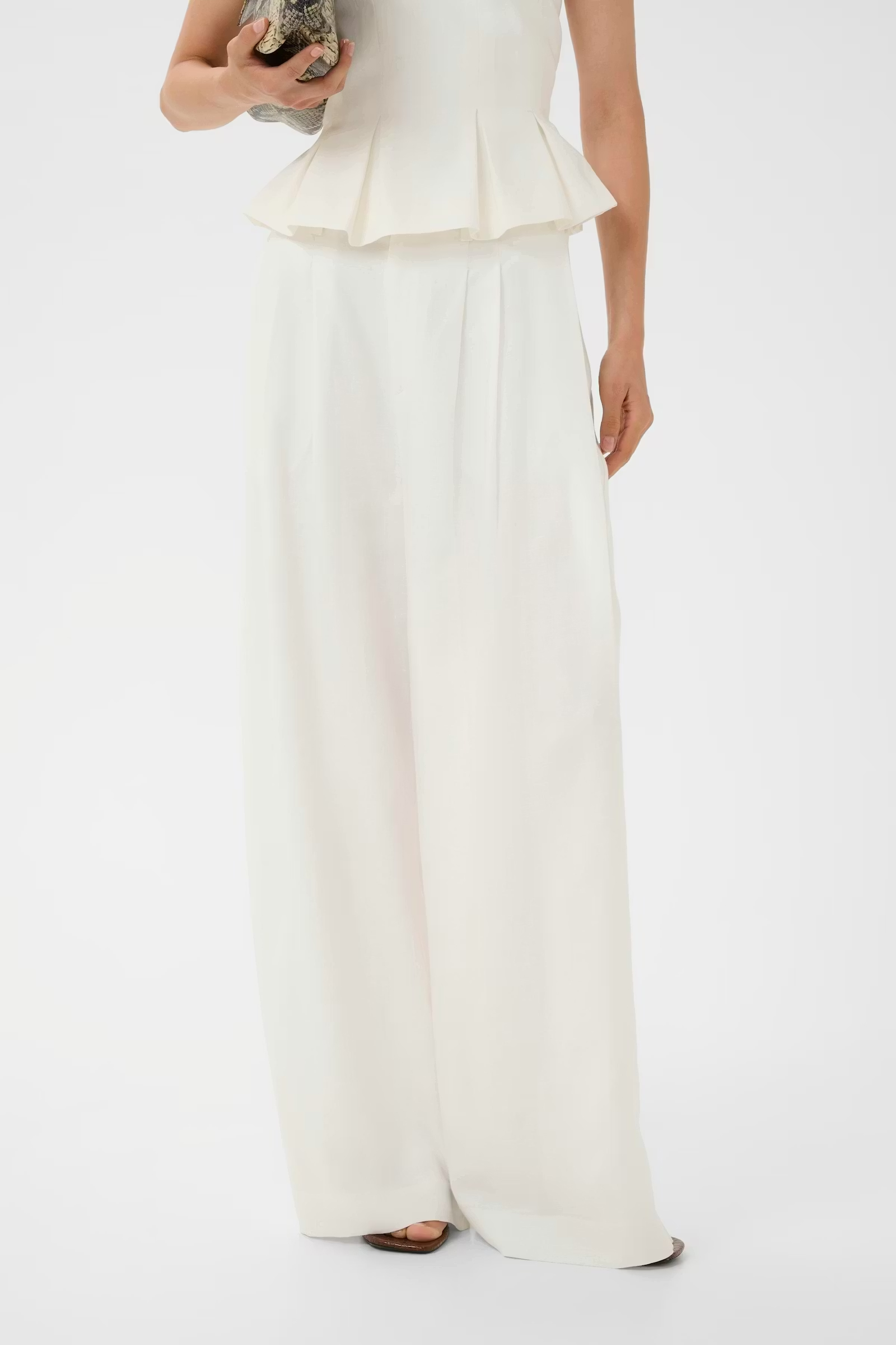 Dames broek wit