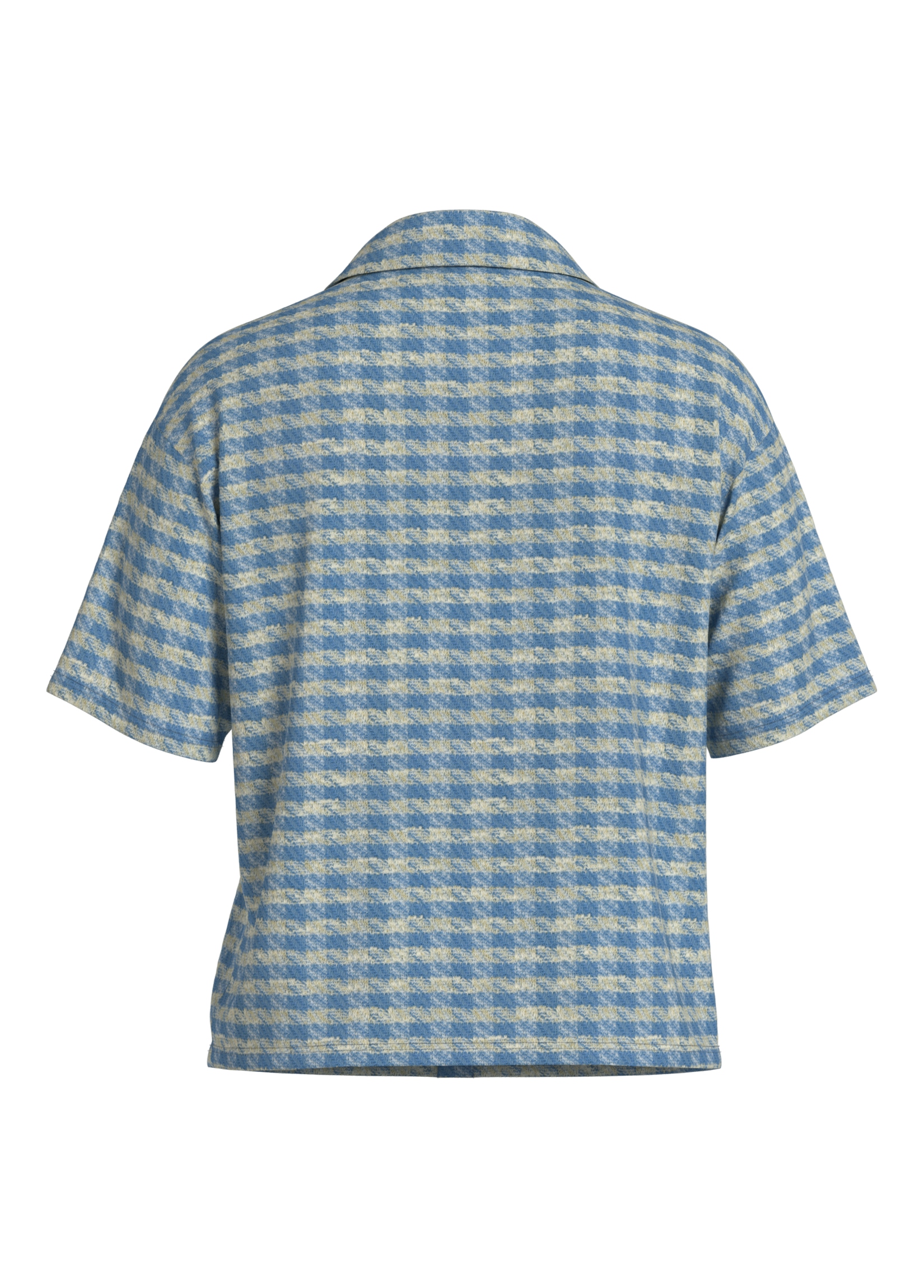 Vila VIGESTA O-NECK S/S TOP 253564-Kentucky Blue 1