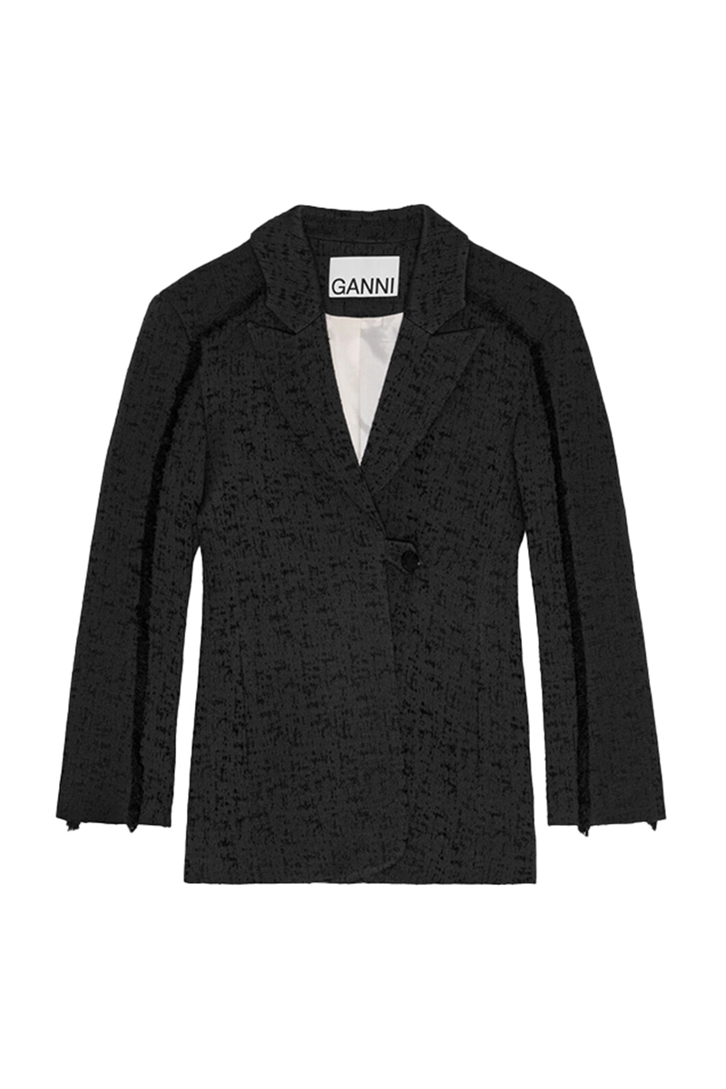 Dames blazer zwart