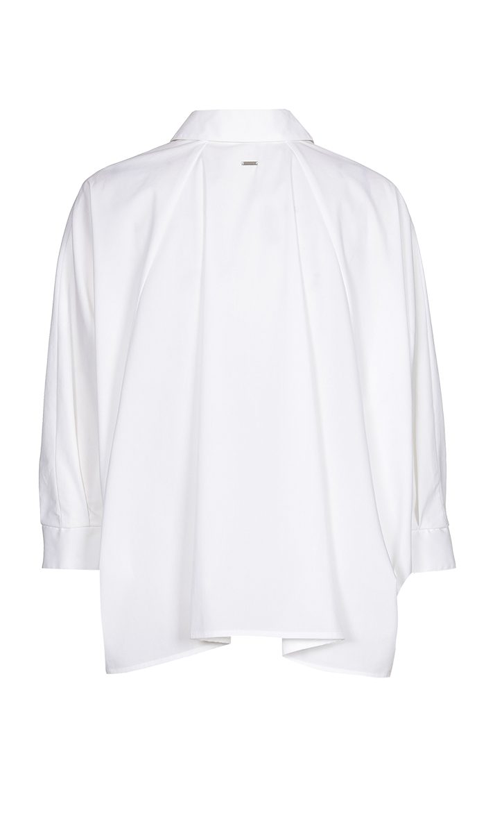 Dames blouse lange mouw ecru