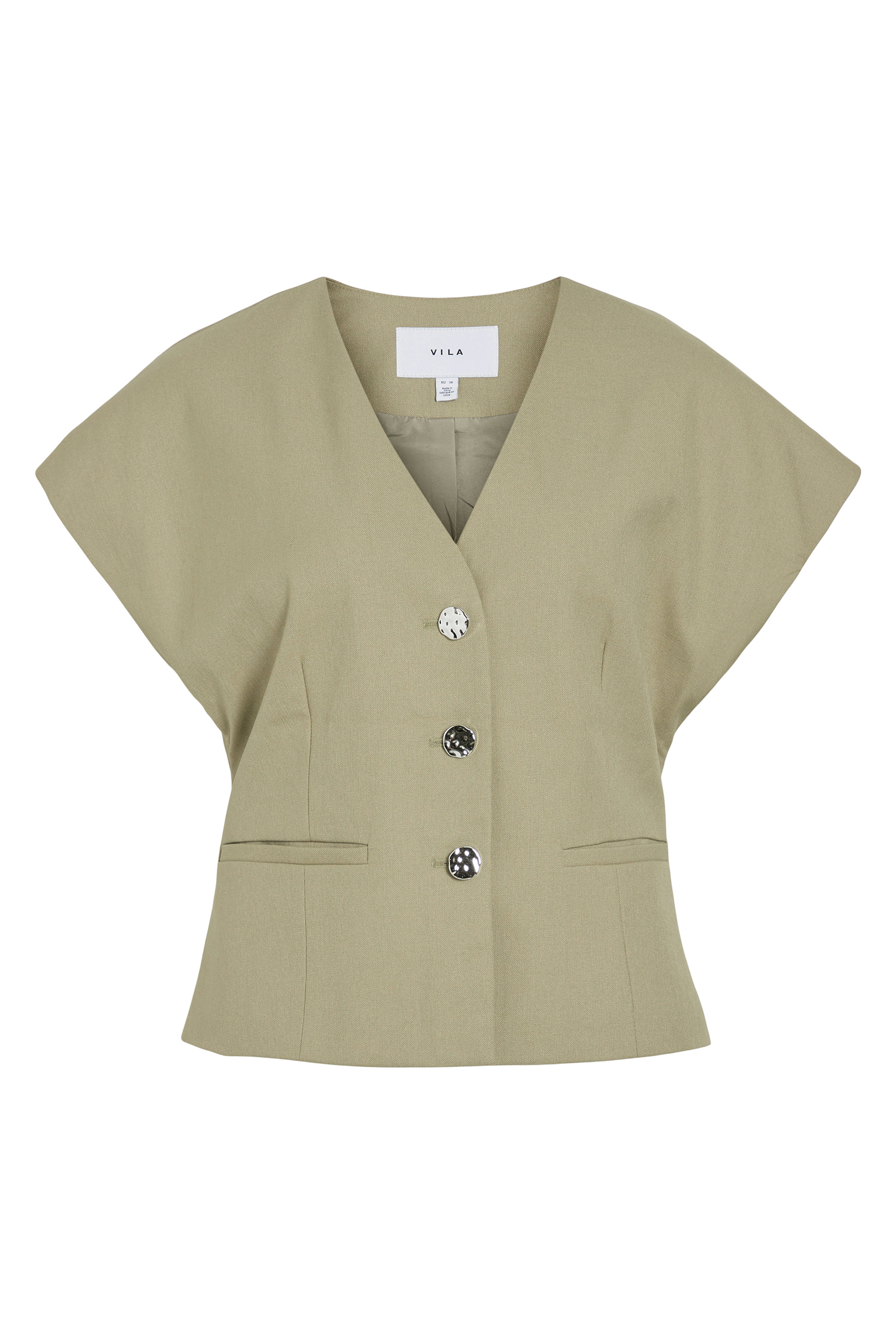 Dames blazer grijs
