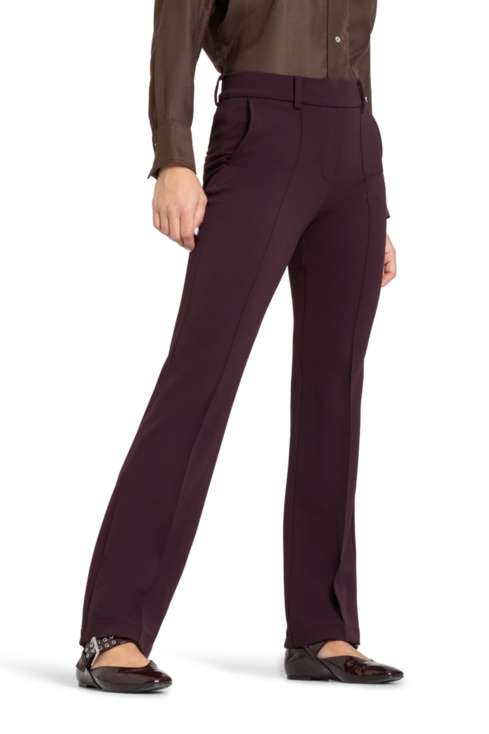 Dames broek rood