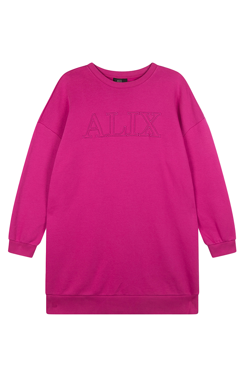 Alix the Label Alix sweat dress Rose-1 1