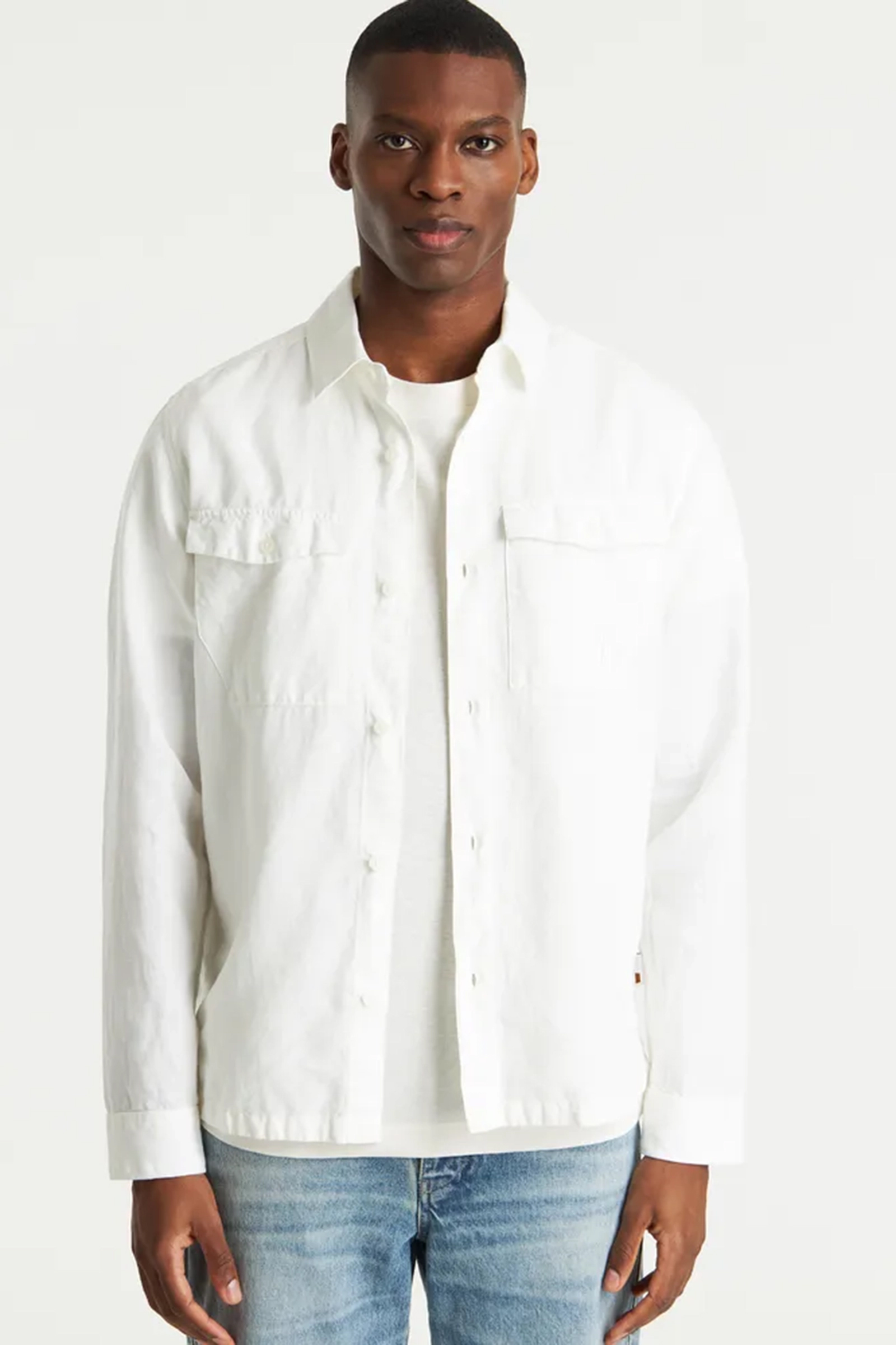 Chasin' SHIRTS LS regular WHITE 2