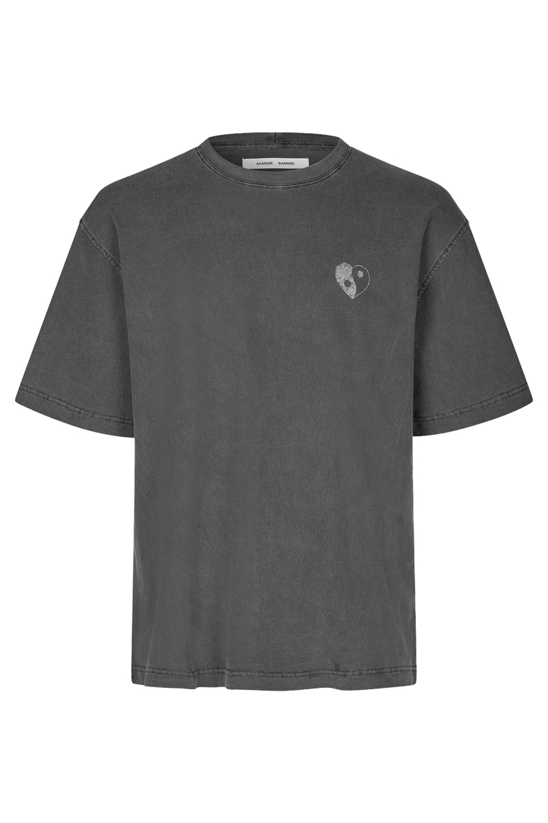 Samsøe Samsøe SAPOETRY T-SHIRT 14508 Grijs-1 1