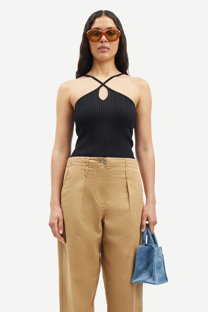 Dames top zwart