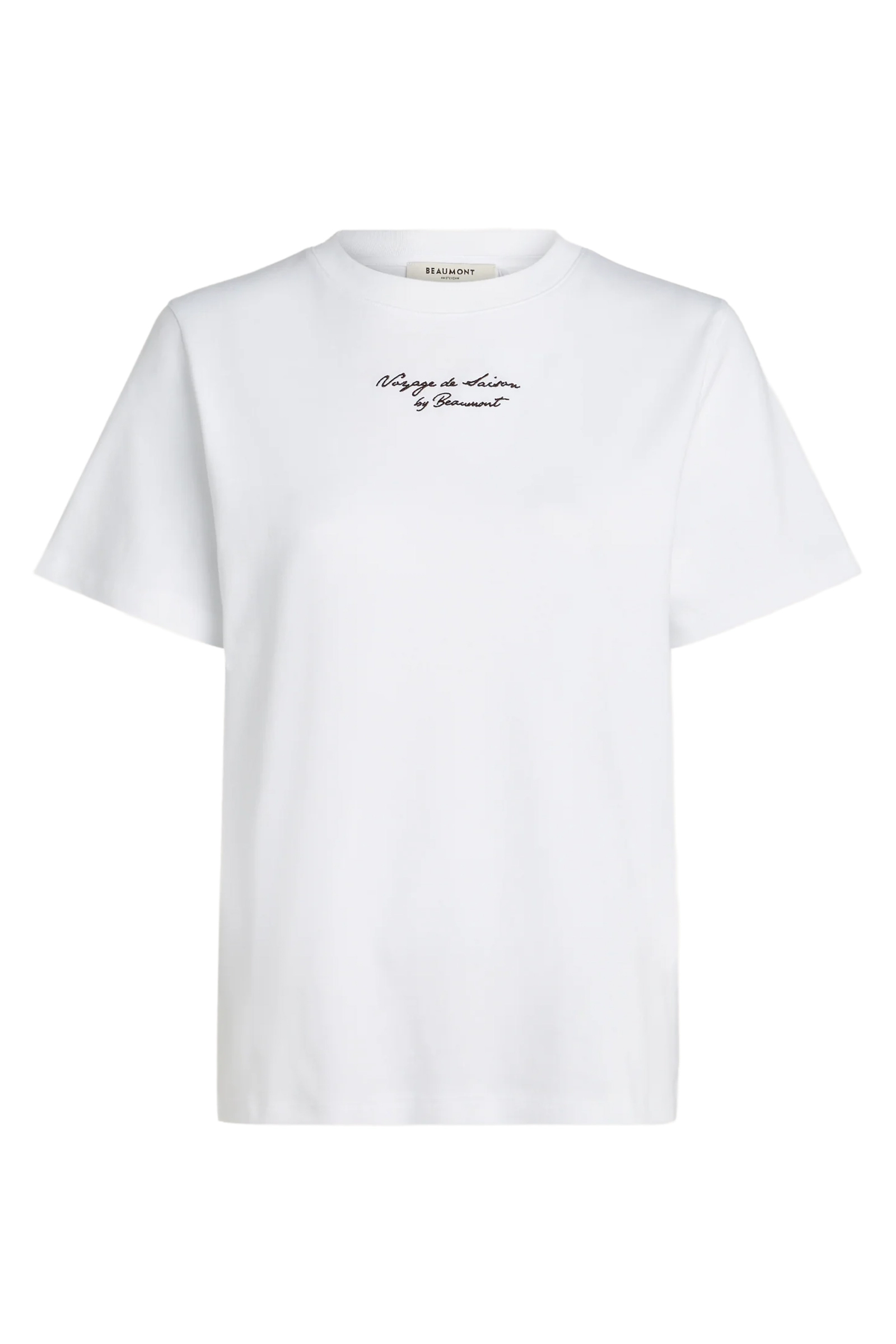 Dames t-shirt korte mouw wit