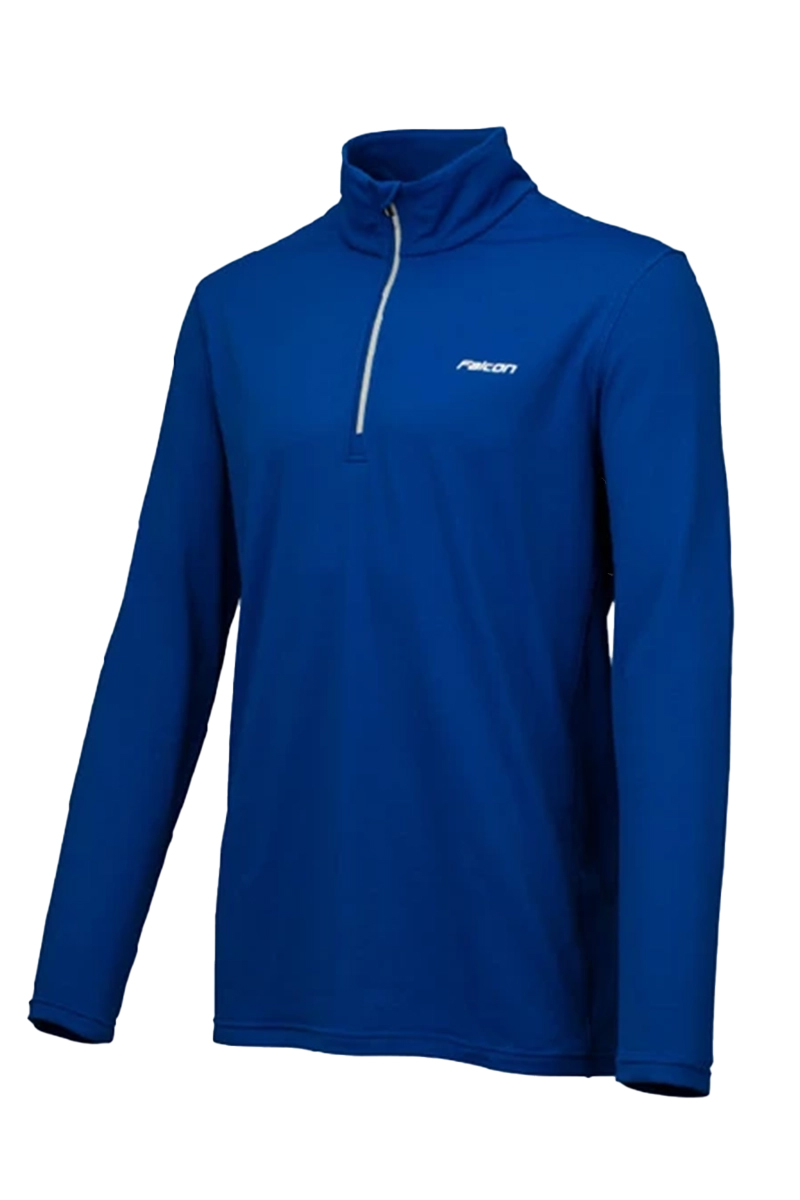Wintersport jongens pullyrits blauw