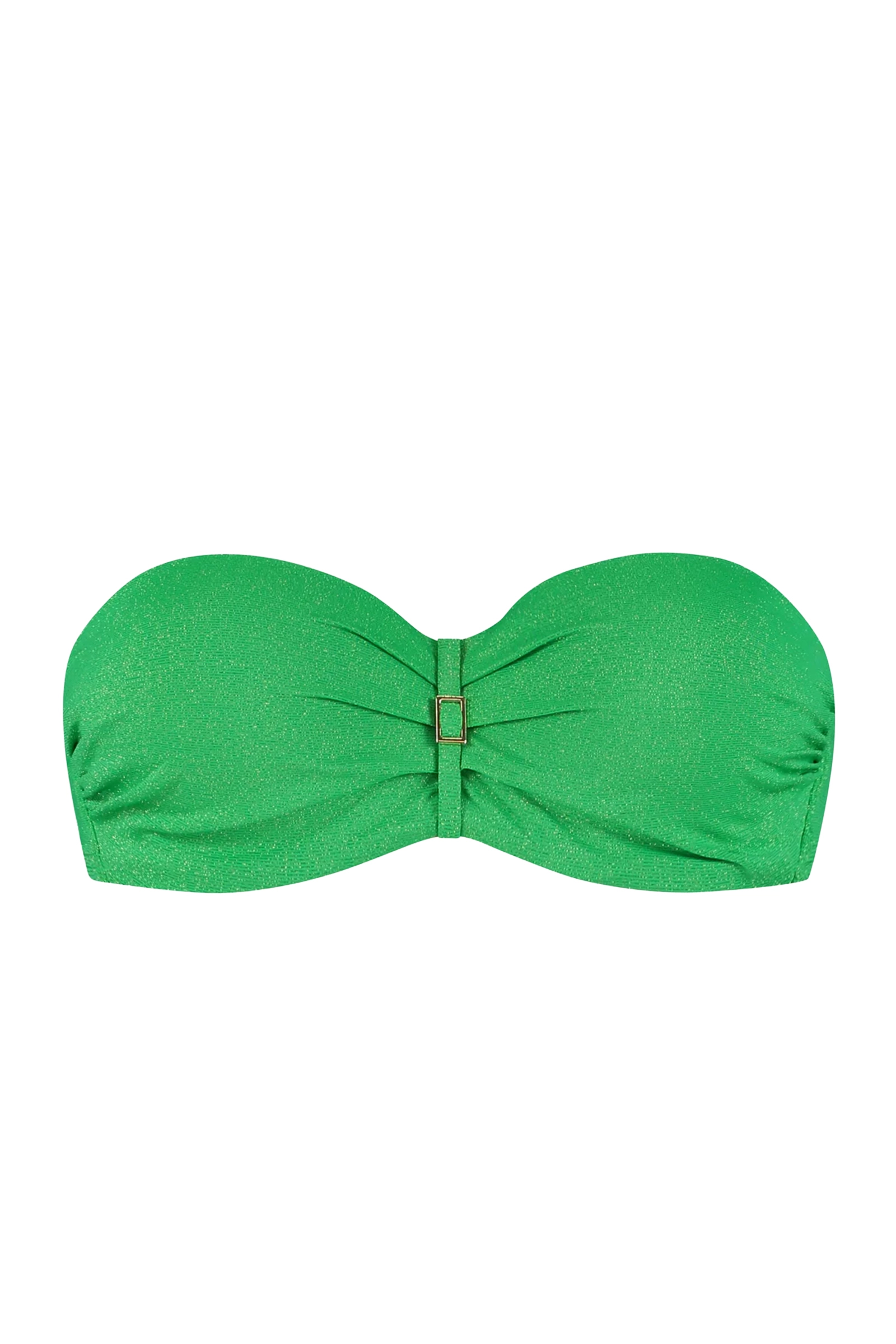 Bad/beach dames bikini top groen