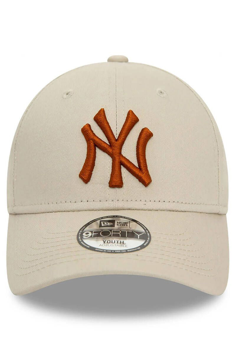 New Era NY Yankees Youth 9Forty bruin/beige-1 1