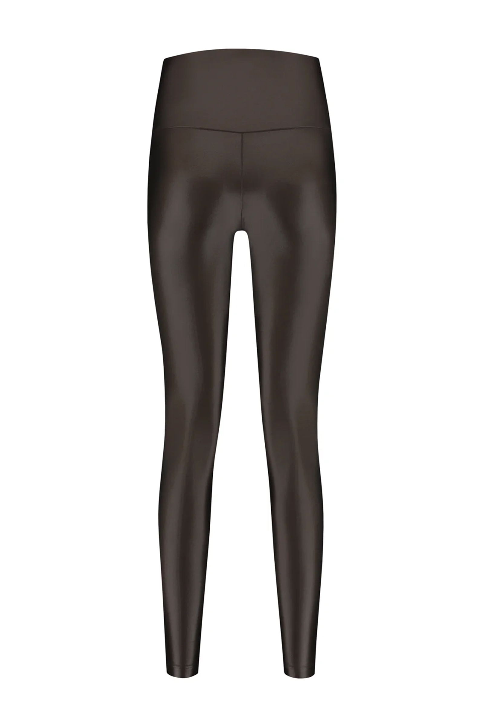 Fitness dames tight lang bruin