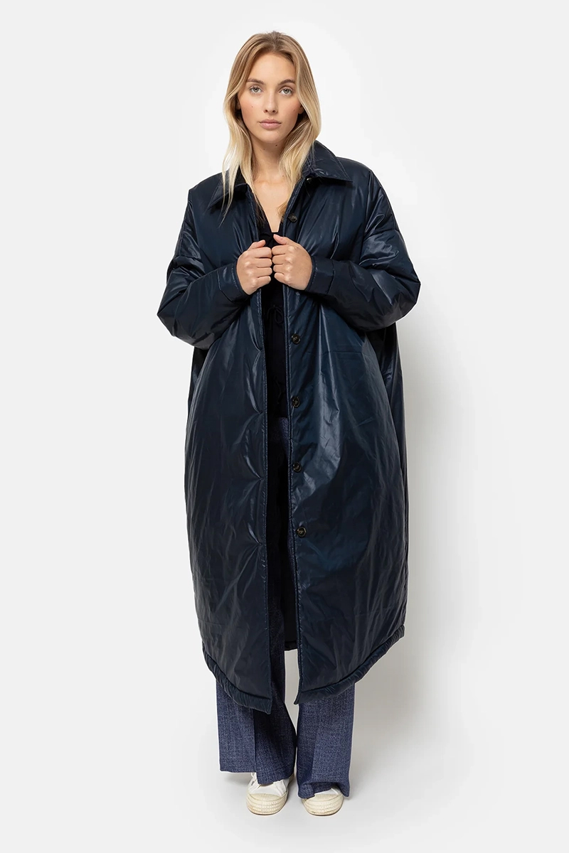 Dames jas blauw