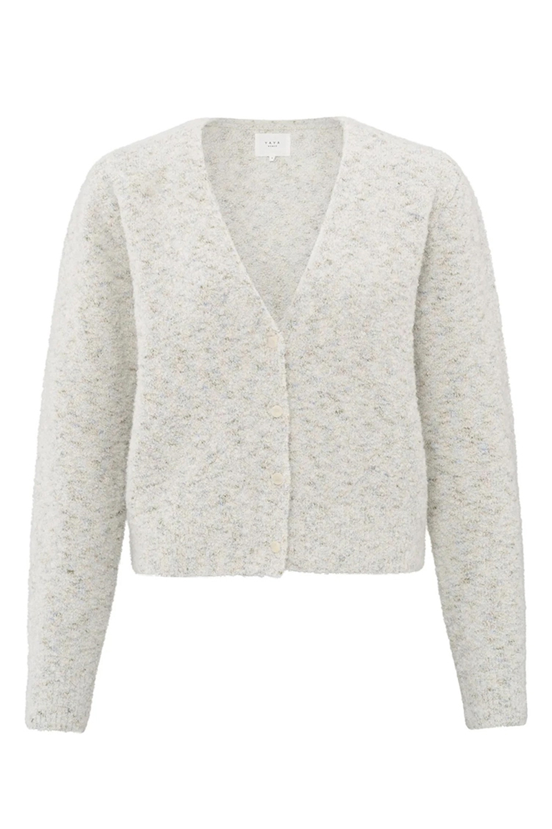 Dames vest ecru