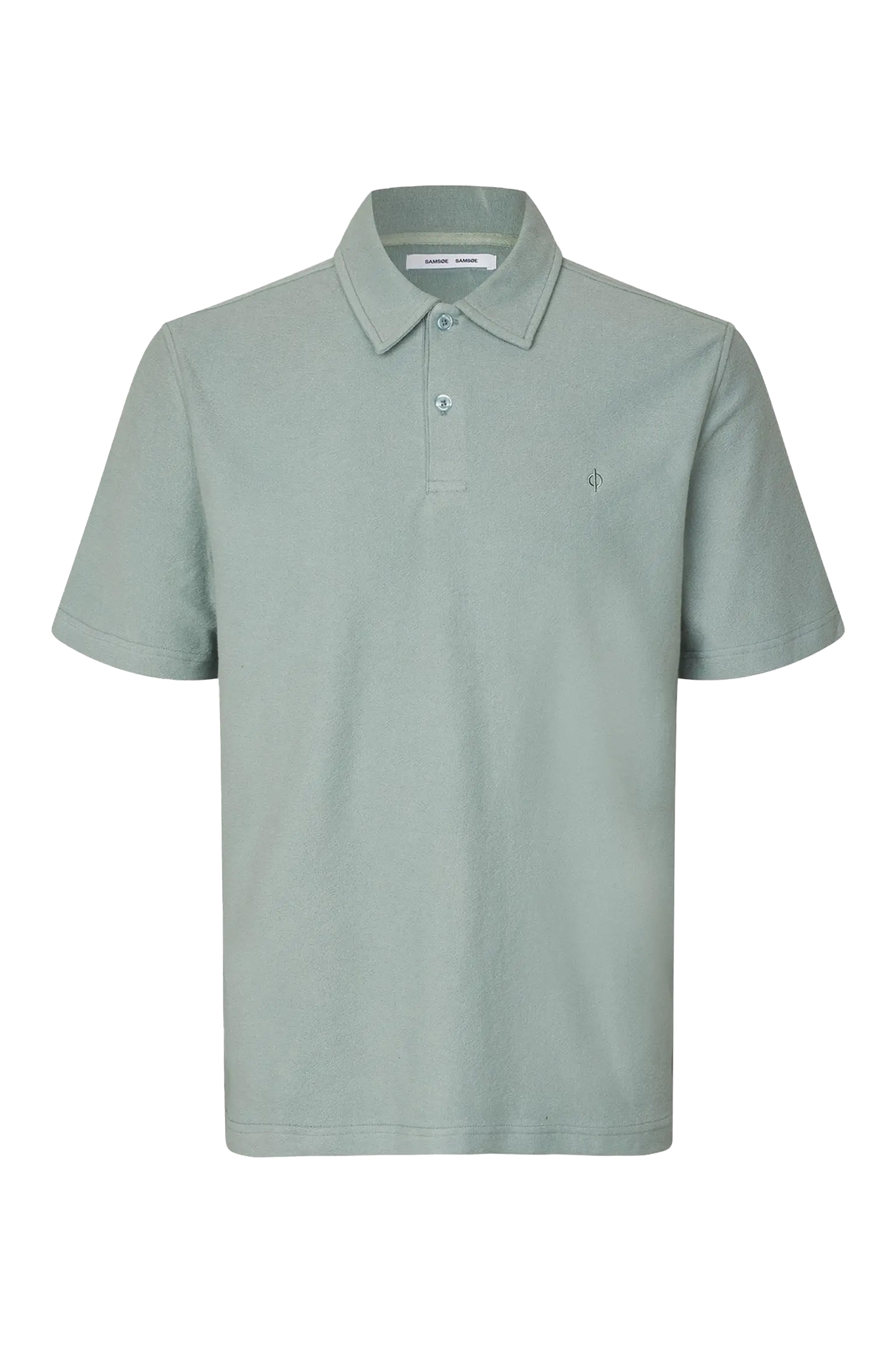 Heren polo korte mouw groen