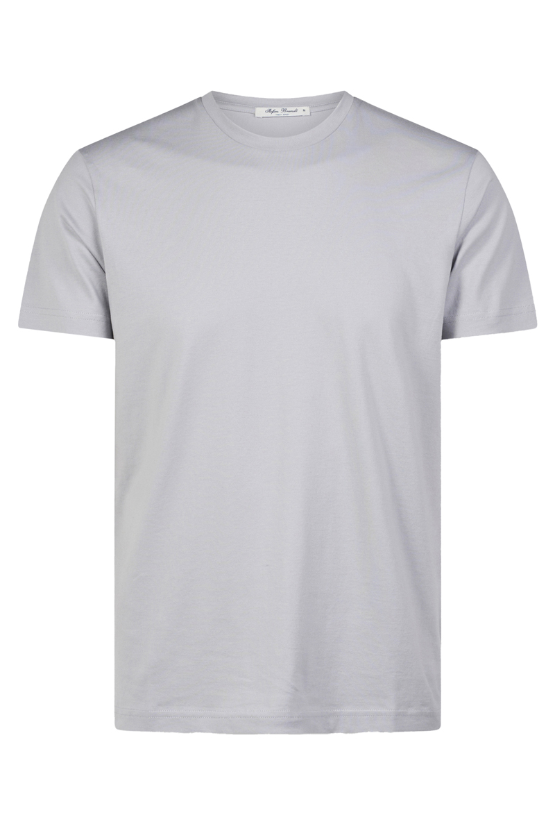 Heren t-shirt kortemouw grijs