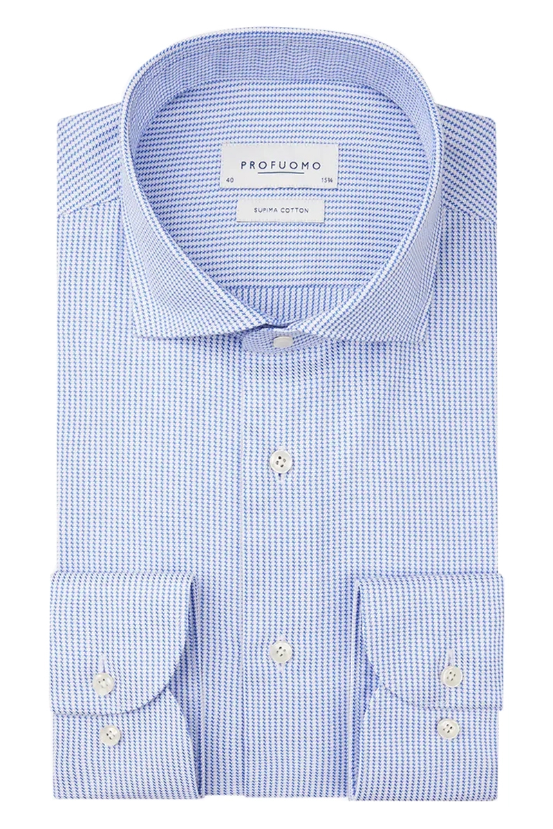 Heren t-shirt kortemouw blauw
