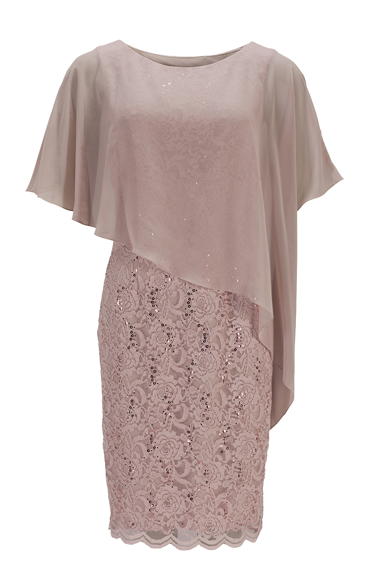 Swing Dames jurk Rose-1 1