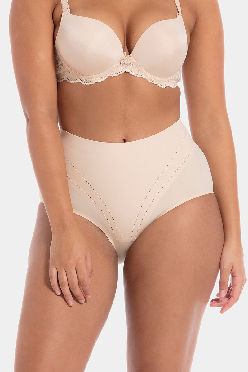 Lingerie dames slip bruin