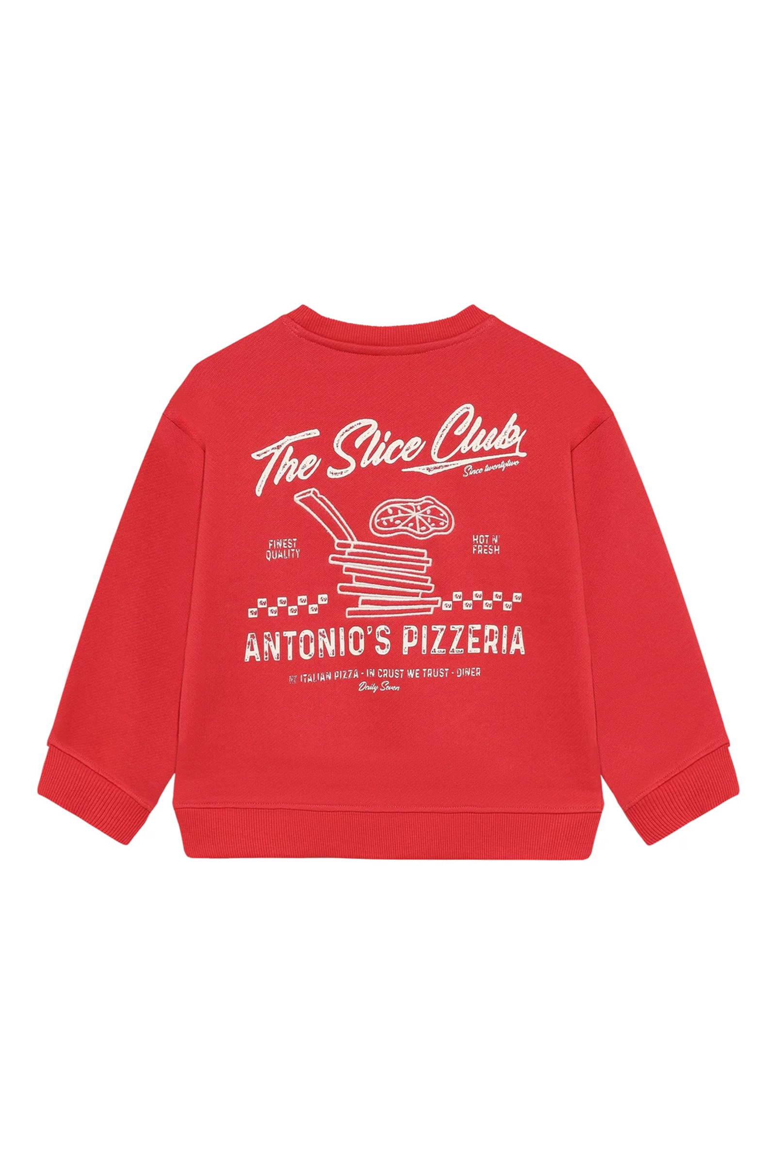 Jongens sweater rood